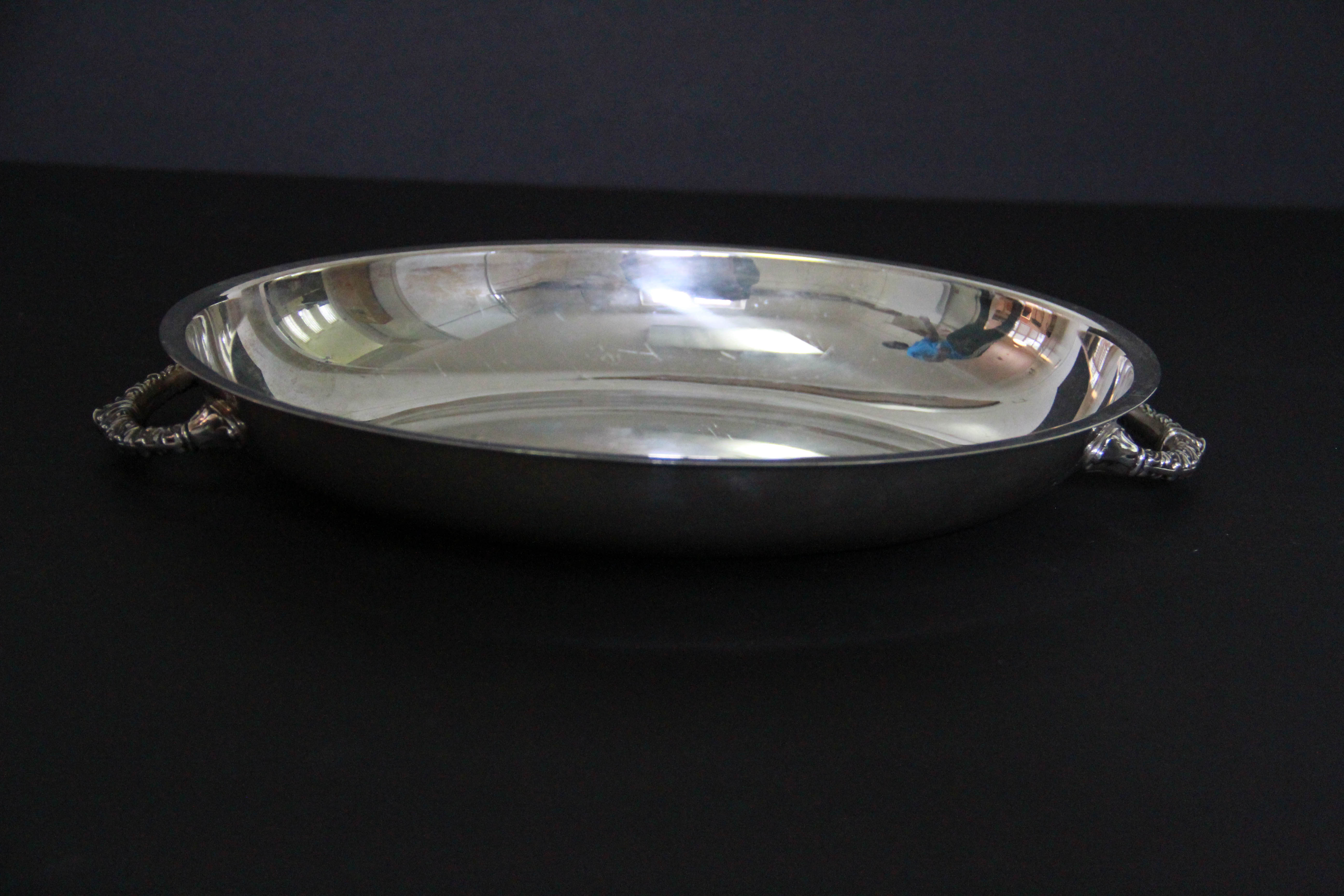 Silver Plated Serving Pieces Featuring W. M. Rogers