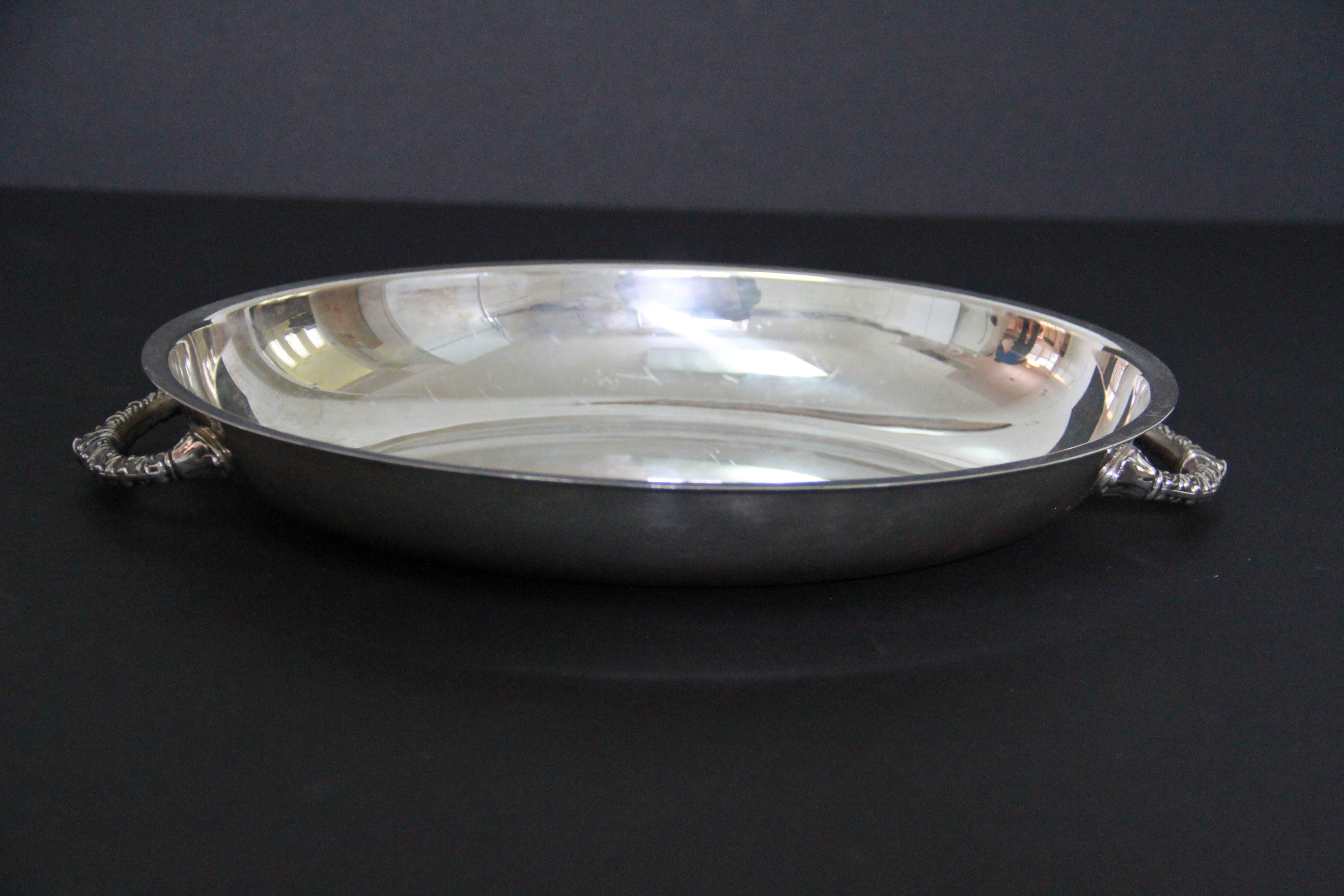 Silver Plated Serving Pieces Featuring W. M. Rogers