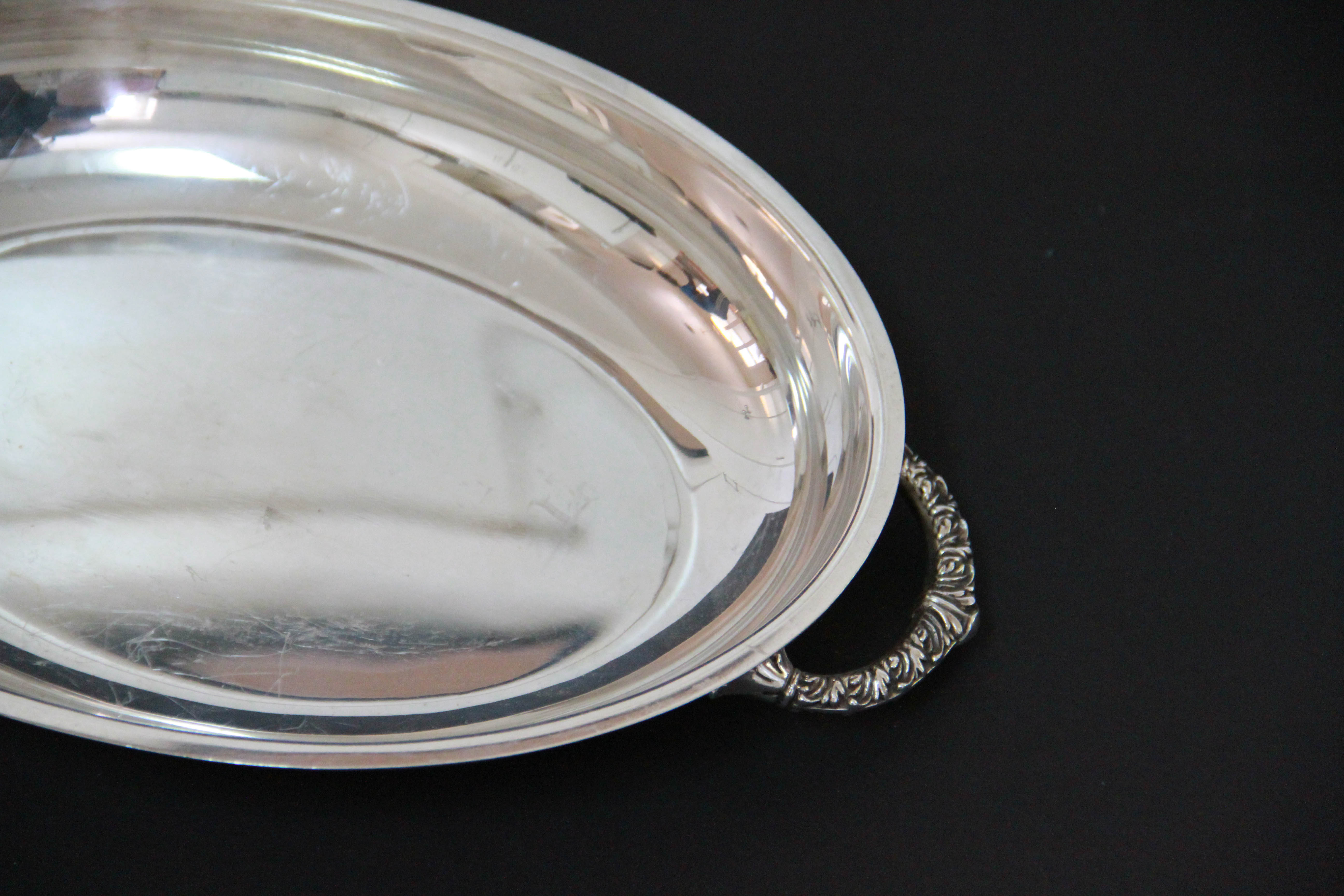 Silver Plated Serving Pieces Featuring W. M. Rogers