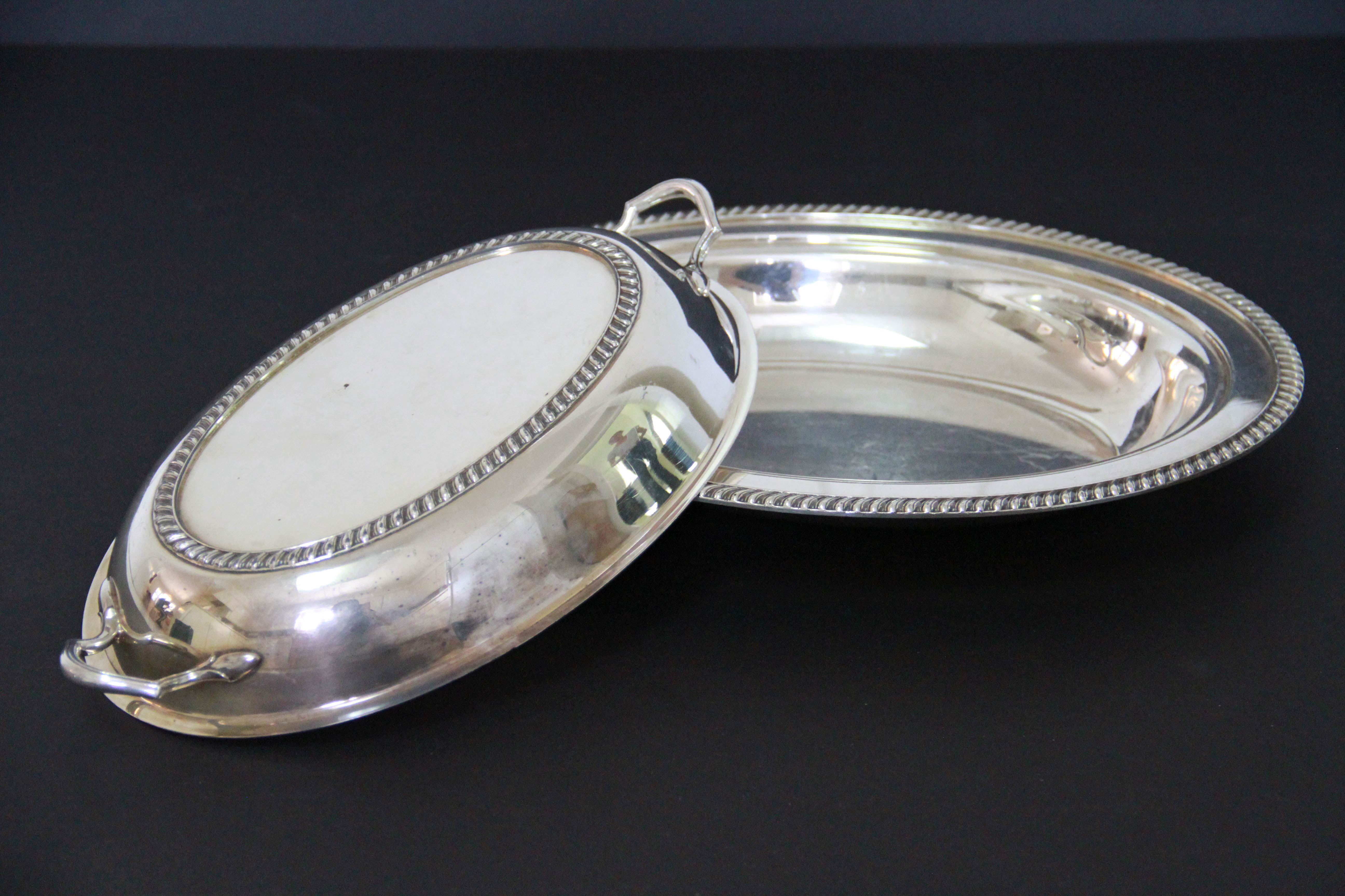 Silver Plated Serving Pieces Featuring W. M. Rogers