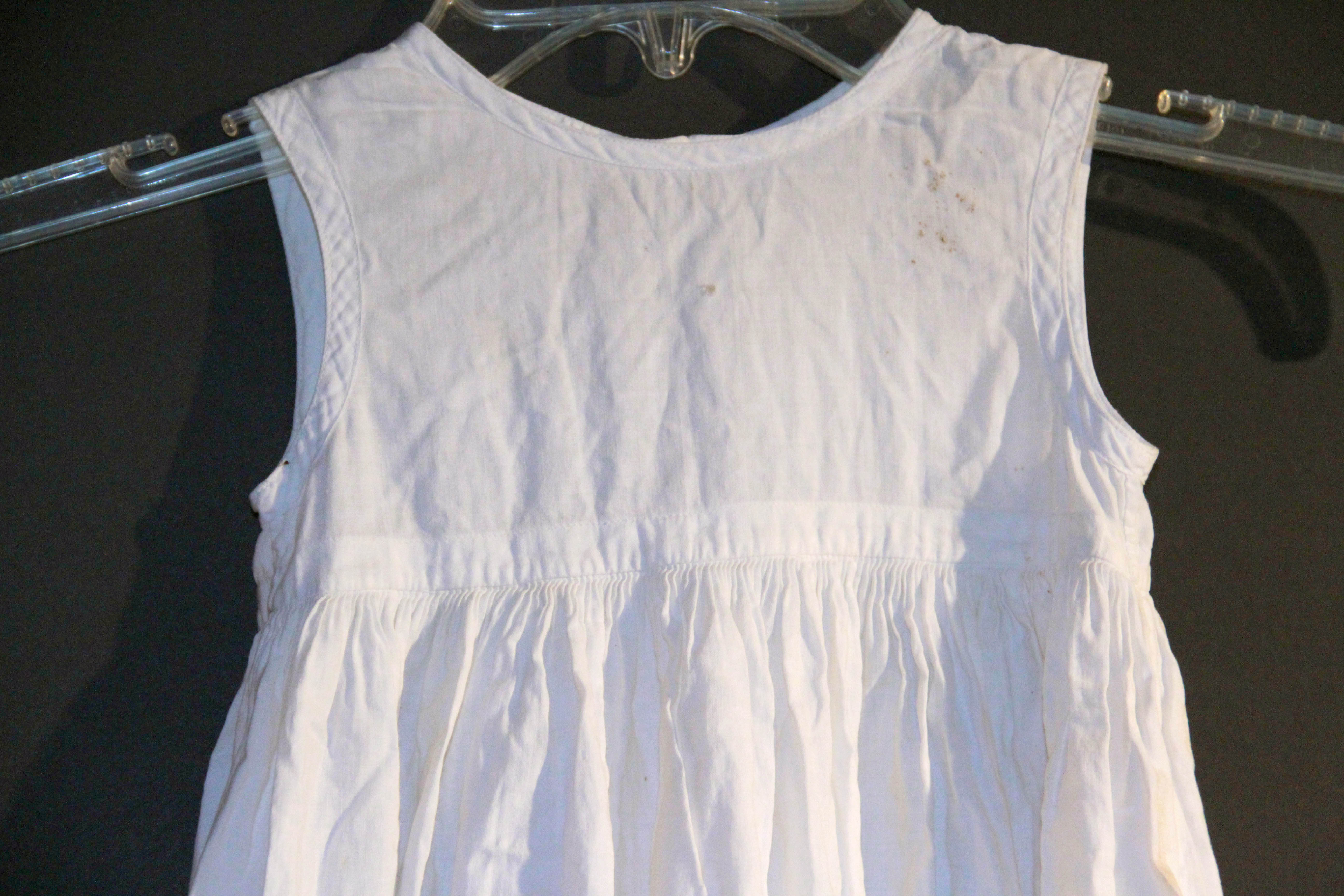 Vintage Christening Gown and Crocheted Vest