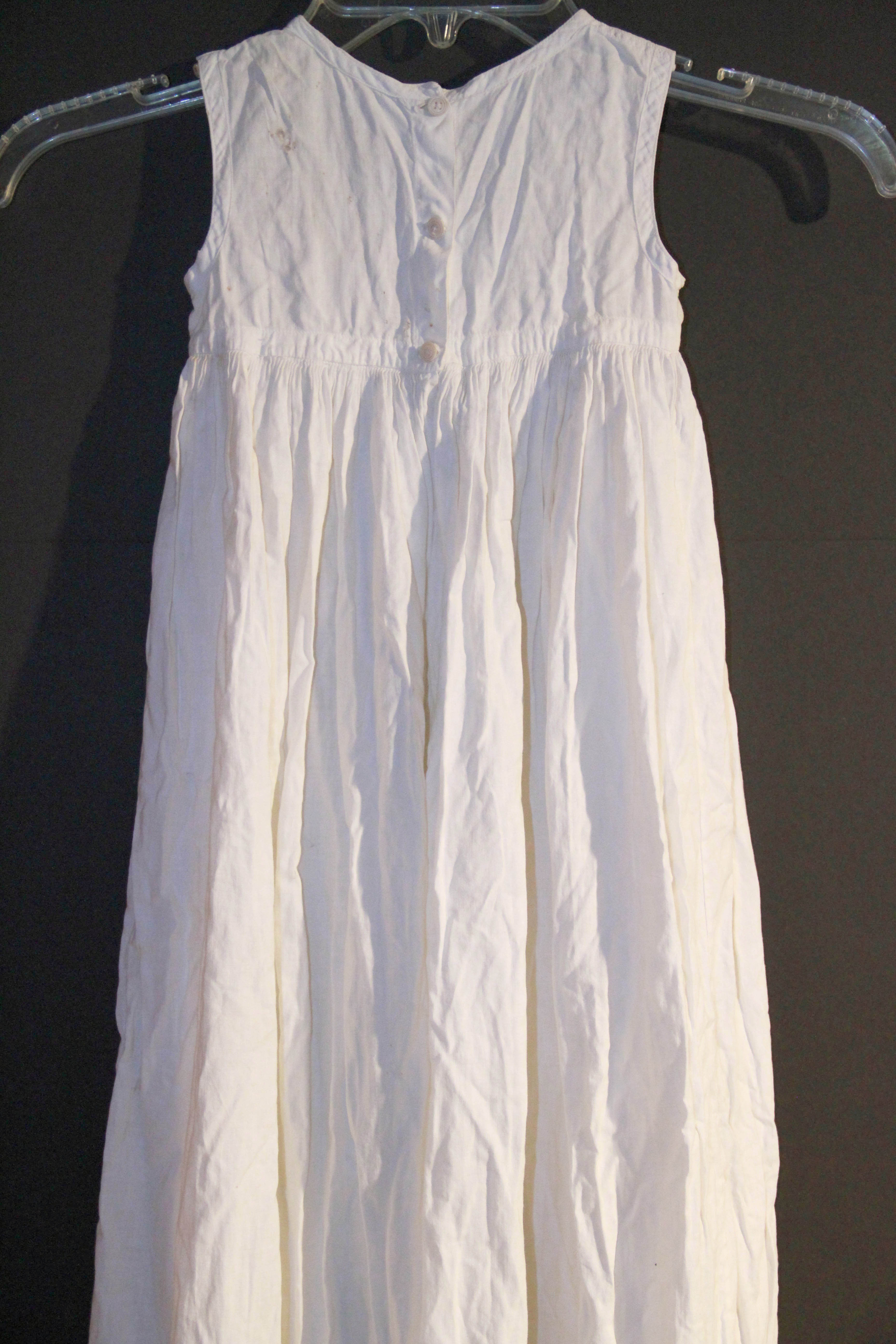 Vintage Christening Gown and Crocheted Vest