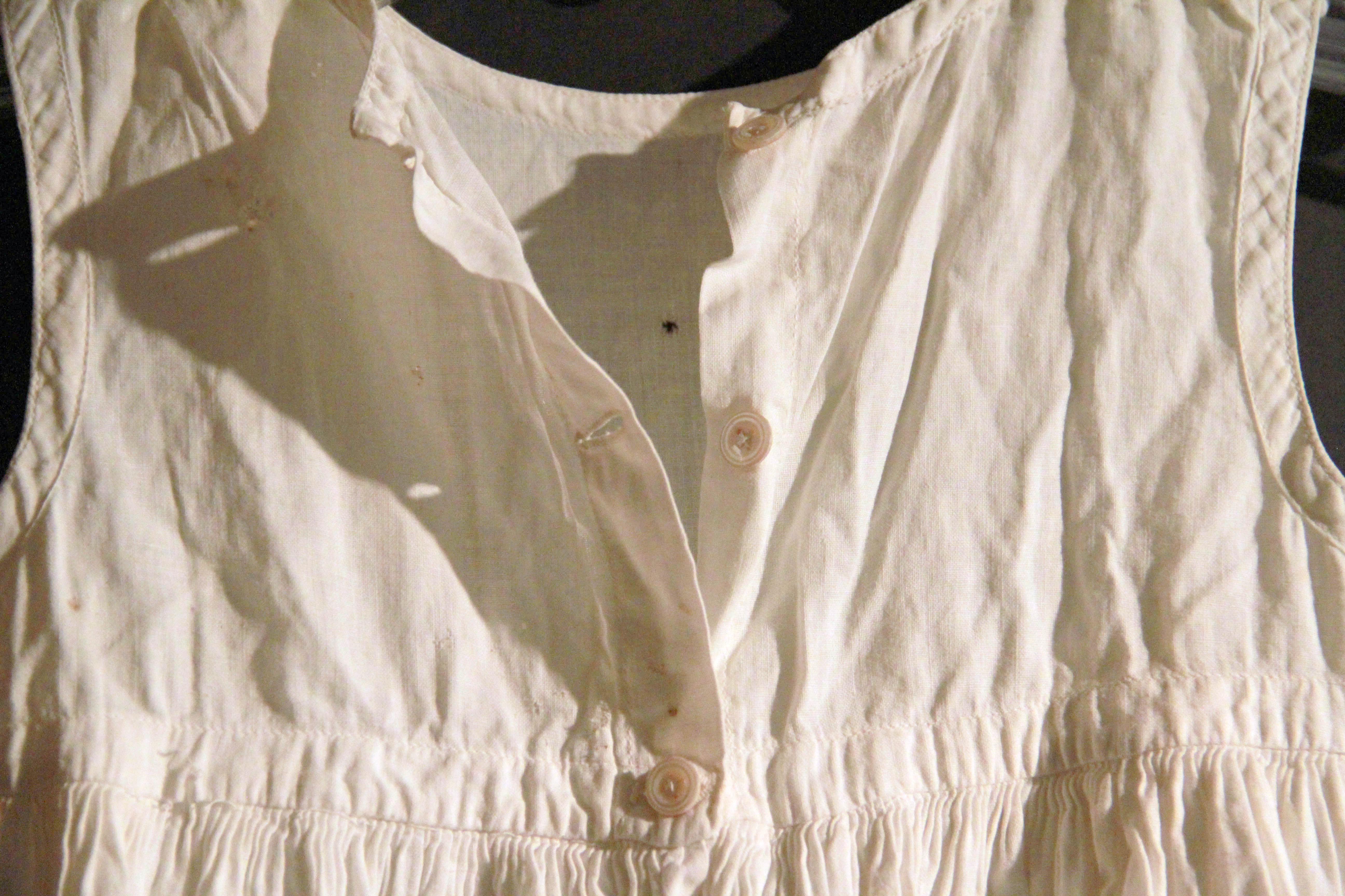 Vintage Christening Gown and Crocheted Vest