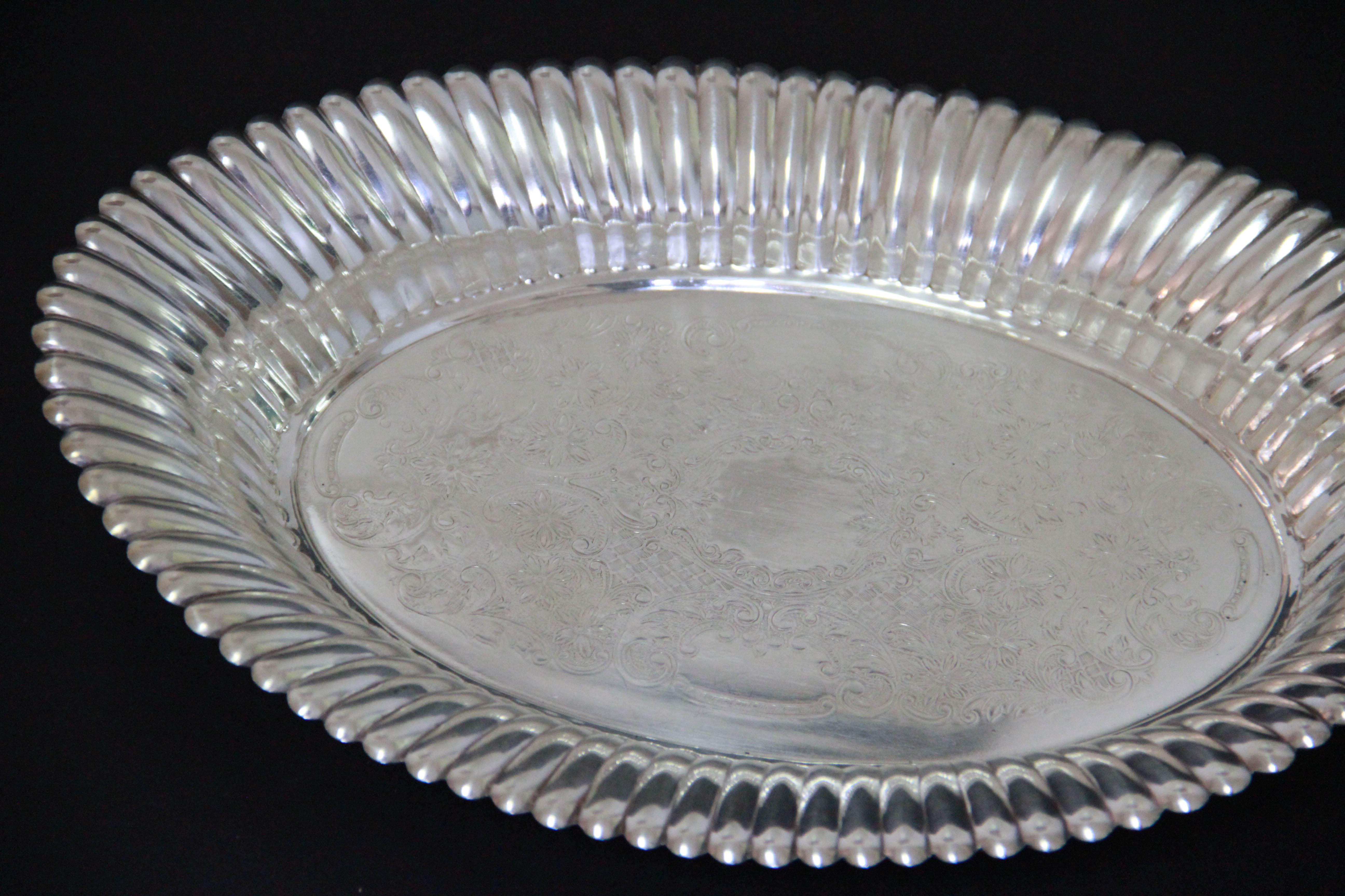 Silver Plated Serving Pieces Featuring W. M. Rogers