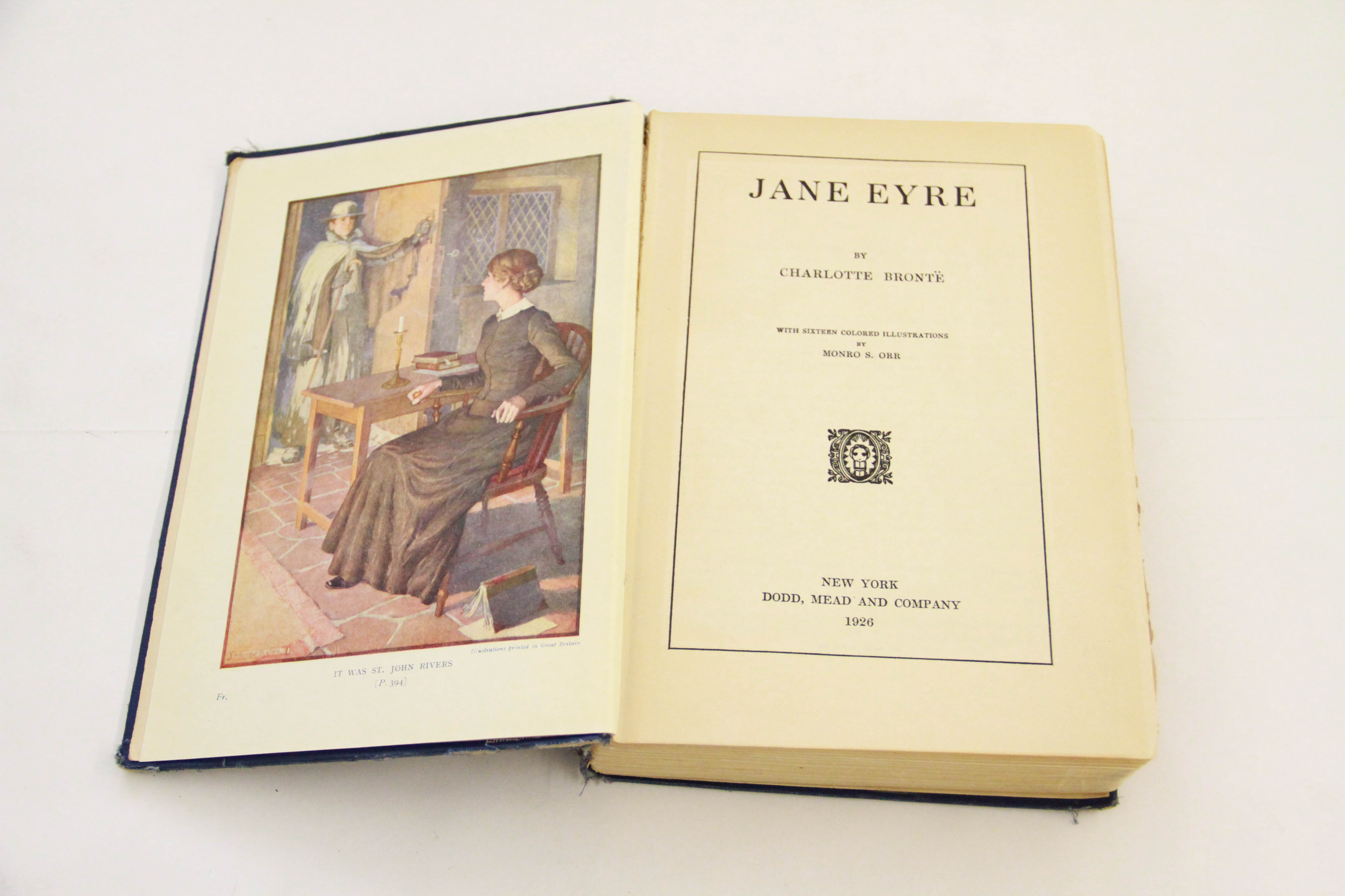 Collection of Vintage Novels Including "Pride and Prejudice" by Jane Austen
