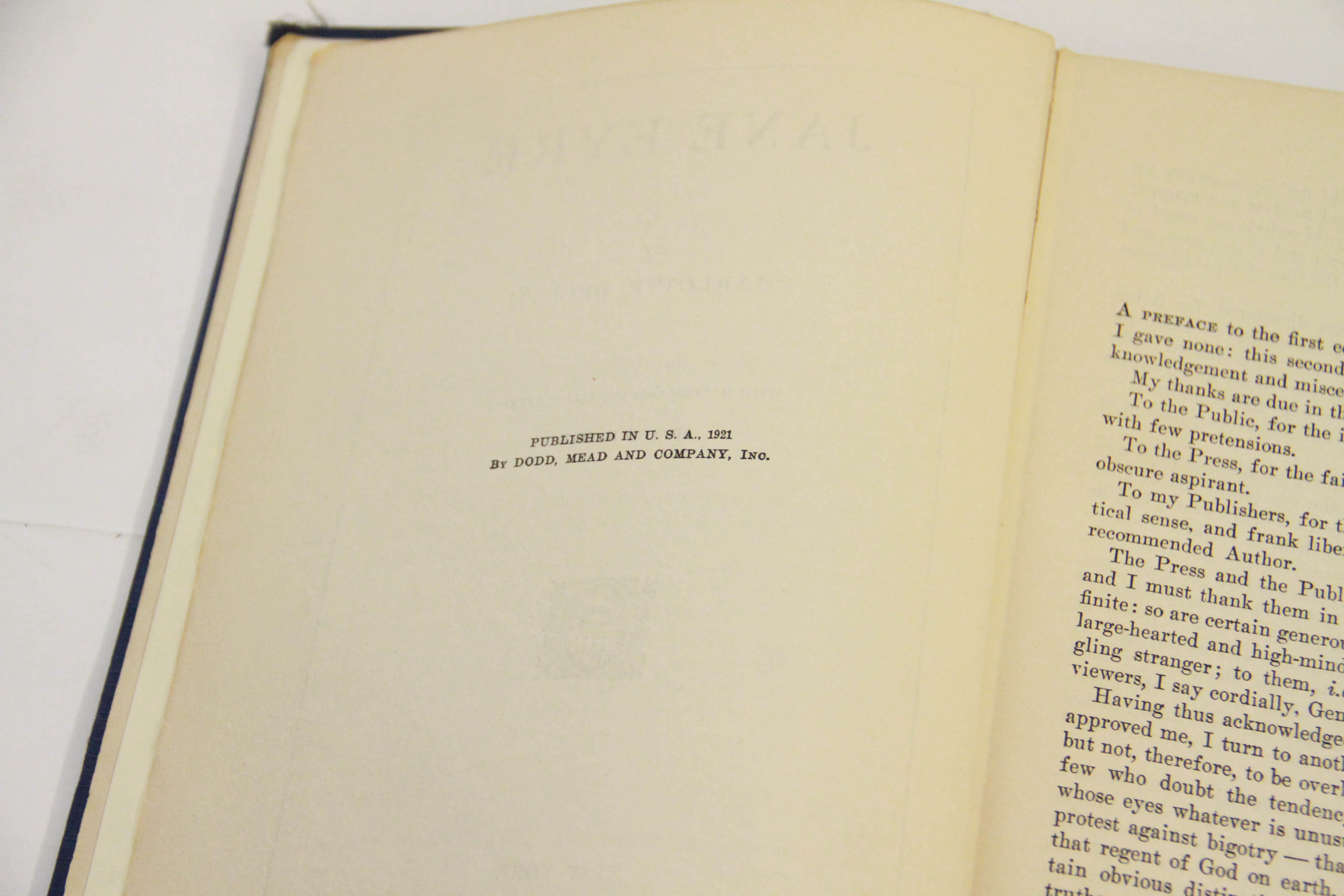 Collection of Vintage Novels Including "Pride and Prejudice" by Jane Austen