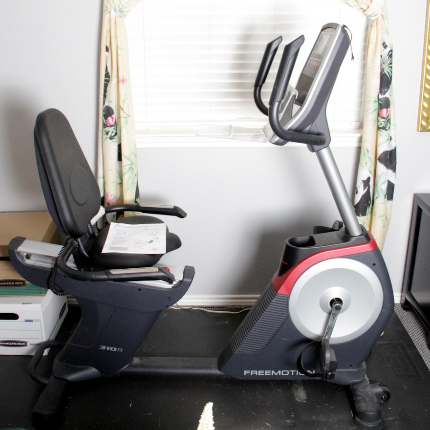 Freemotion 310R Exercise Bike with Floor Pad