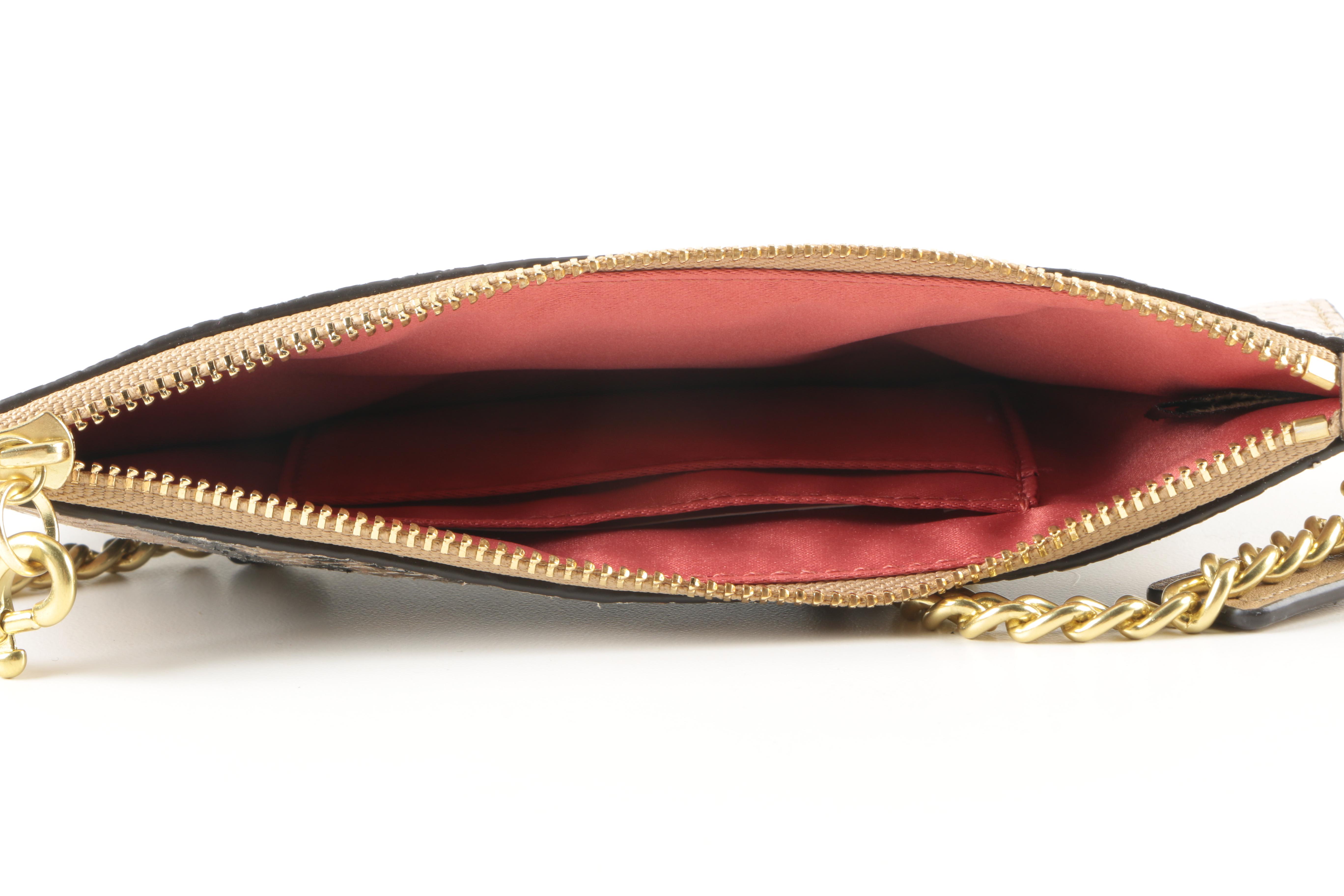 Coach Embossed Leather Python Accessories