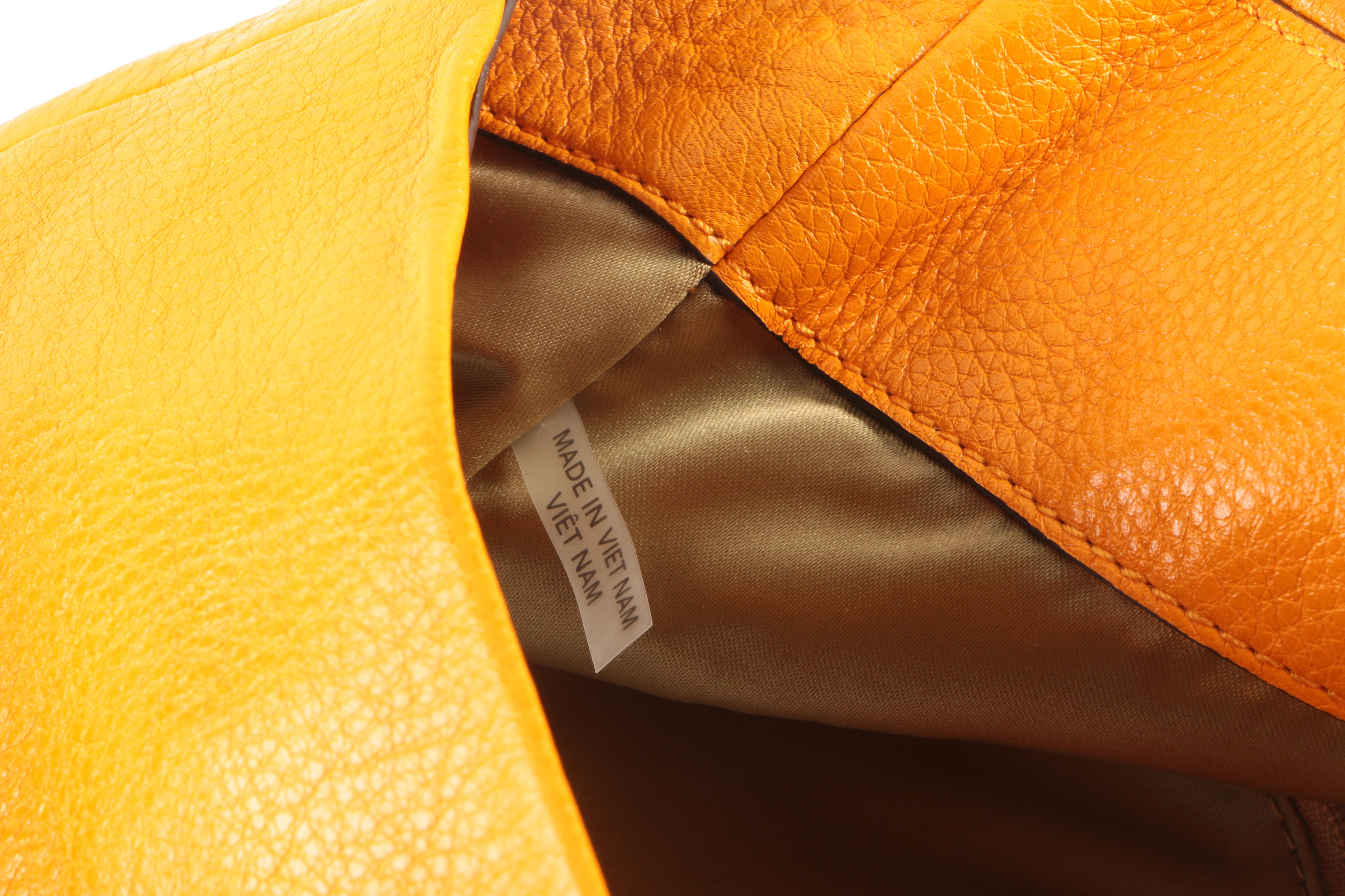 Coach Madison Phoebe Shoulder Bag in Bright Mandarin