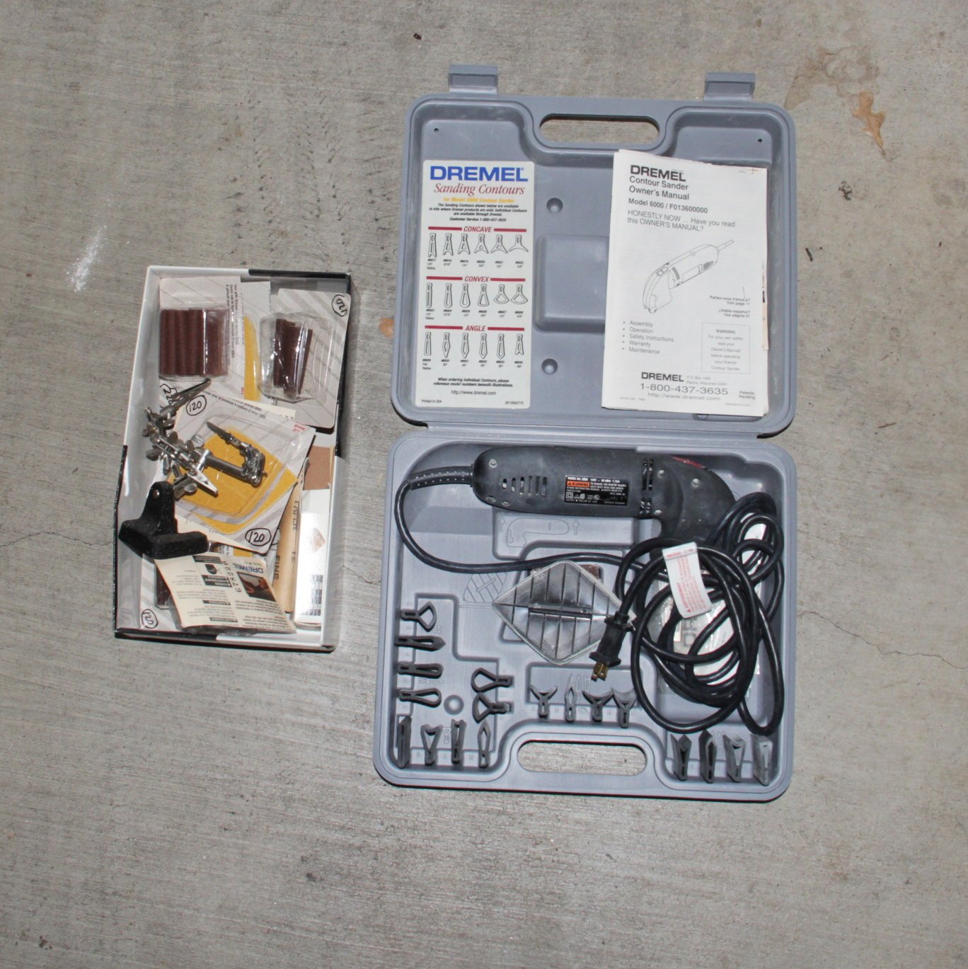 Dremel Contour Sander and Accessories