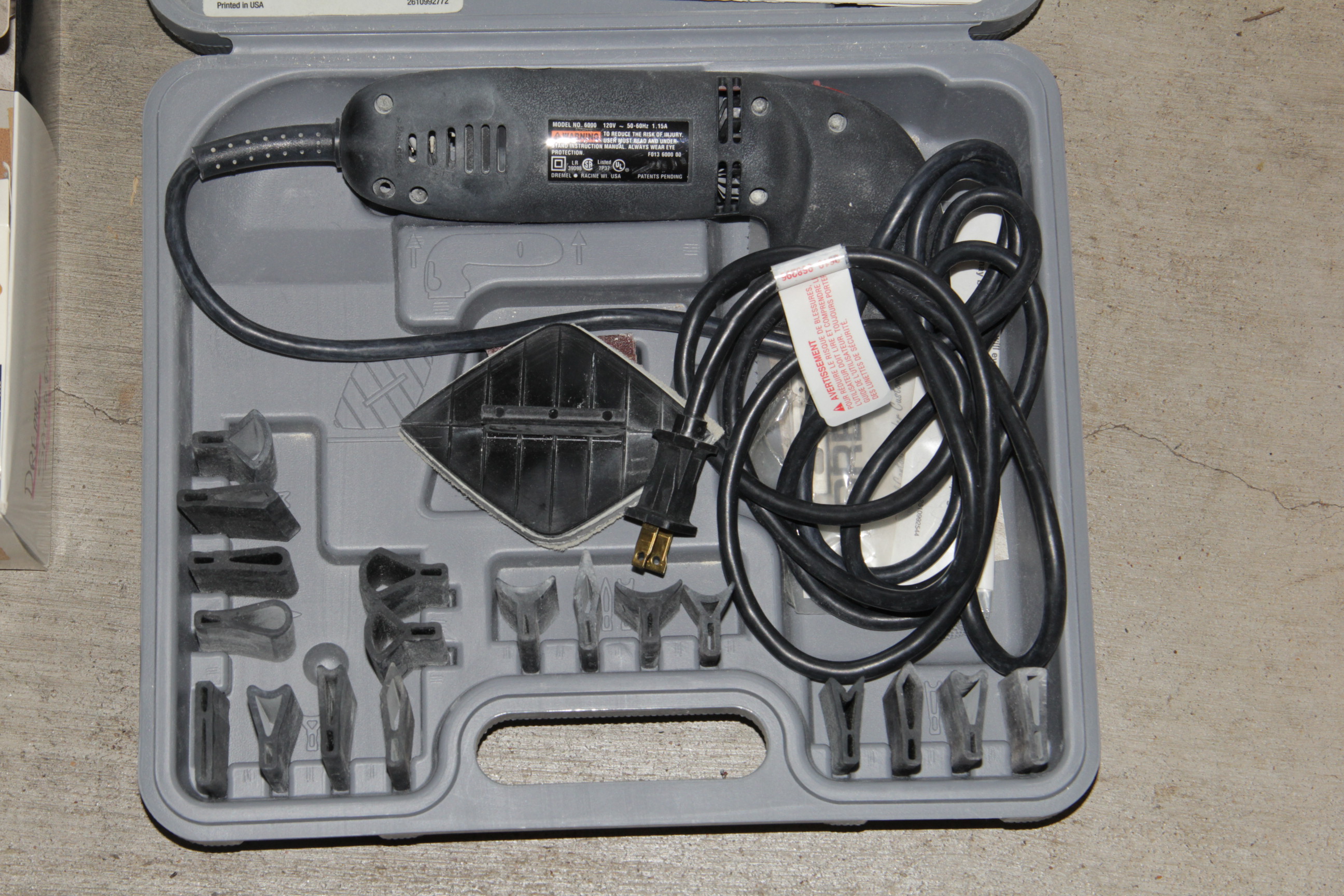 Dremel Contour Sander and Accessories