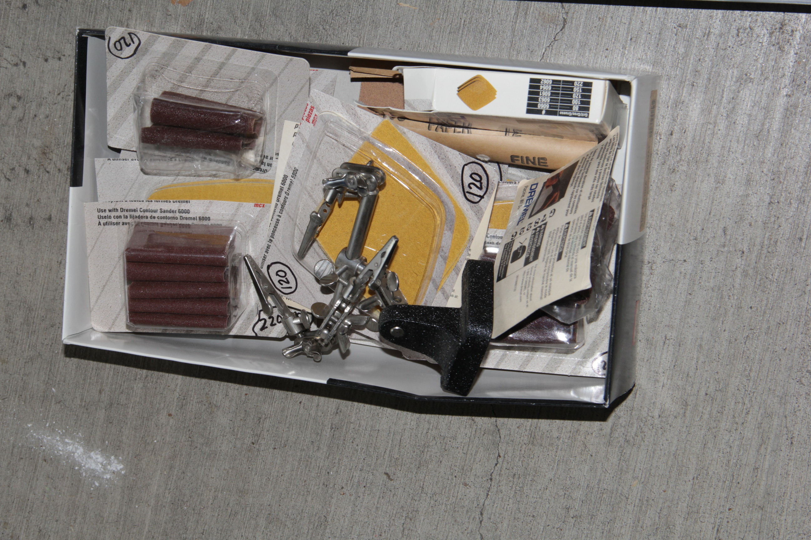 Dremel Contour Sander and Accessories