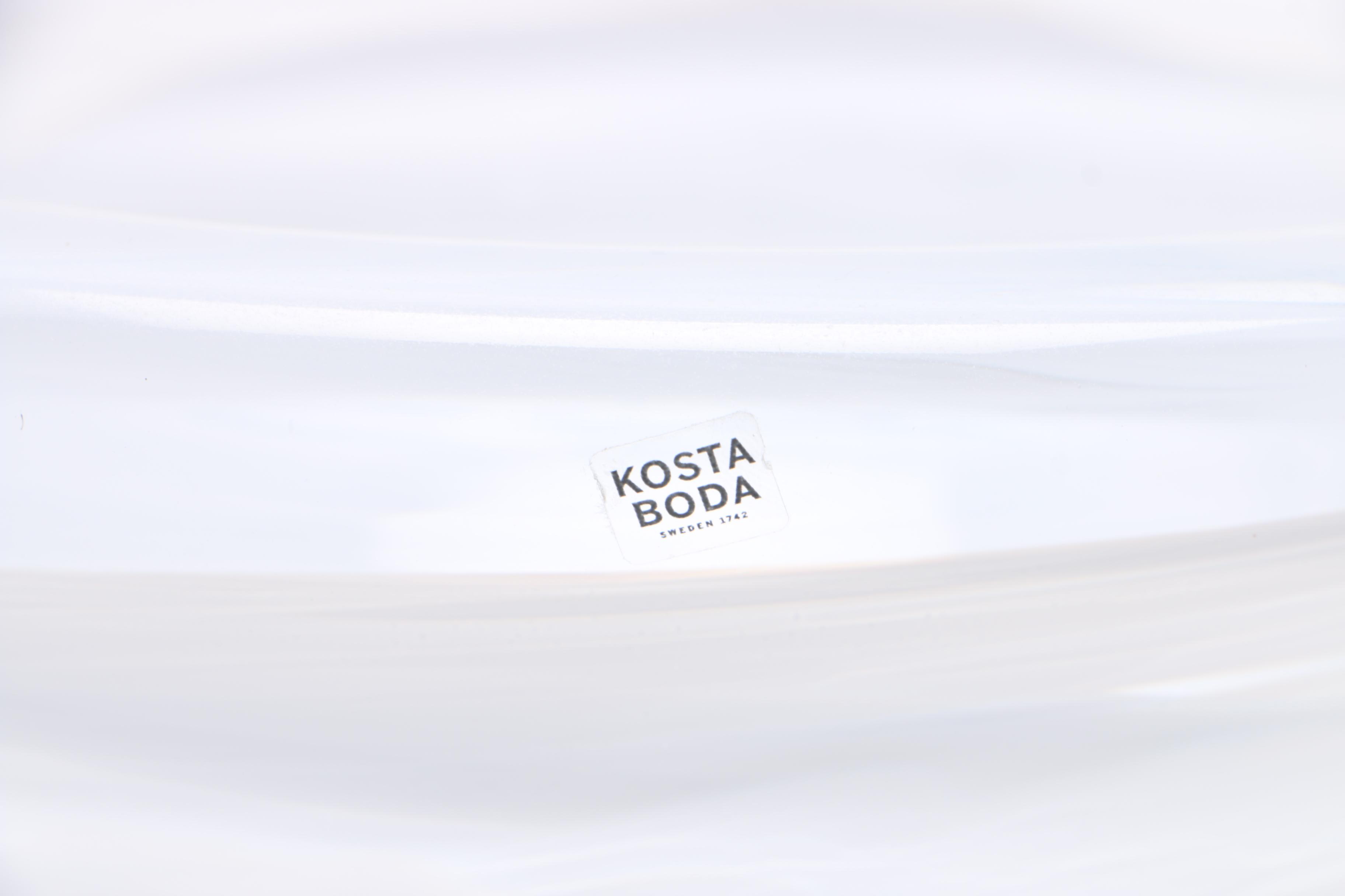Kosta Boda Art Glass Pieces