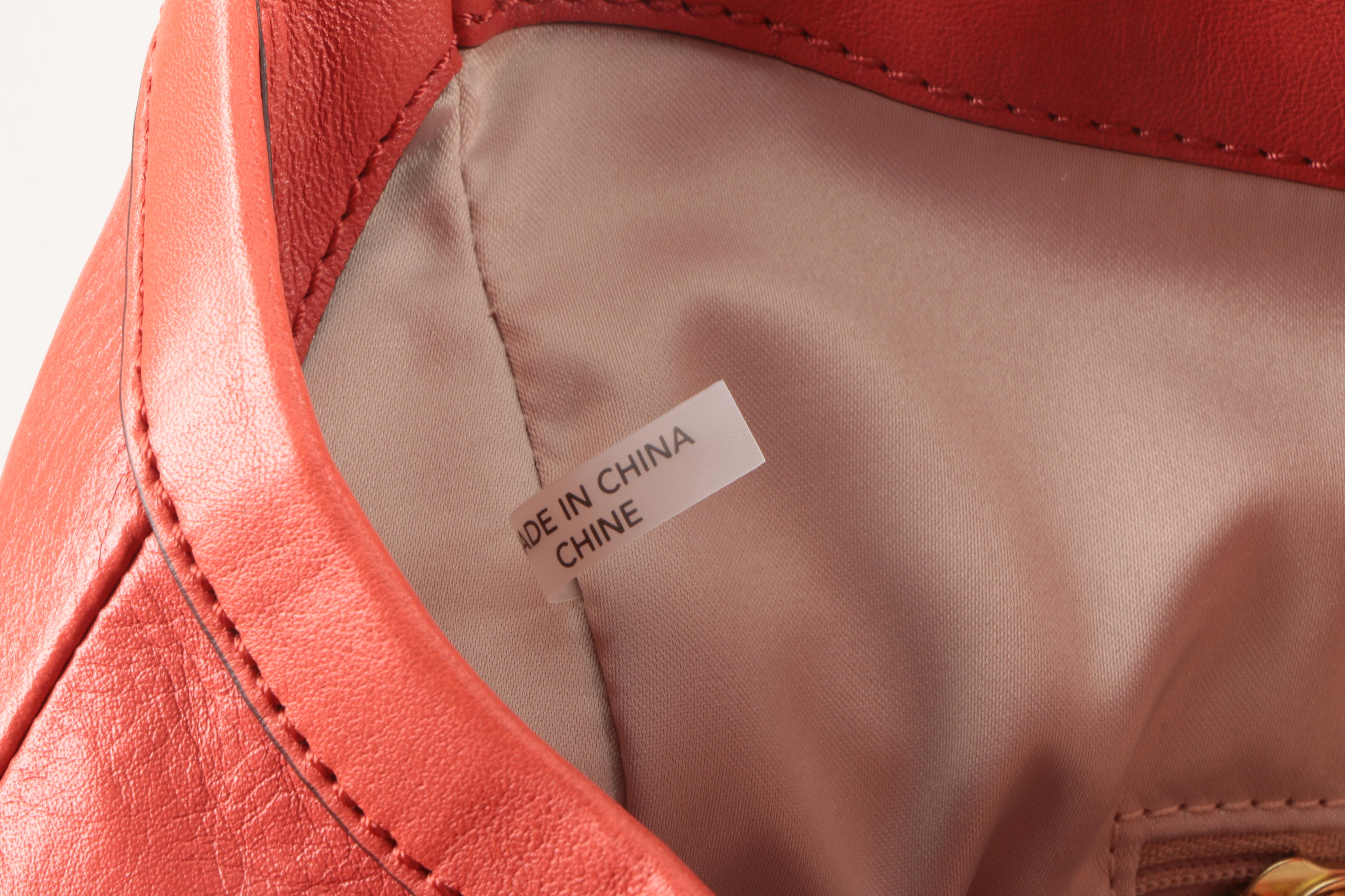 Coach Madison Bag and Two Wallets in Vermillion