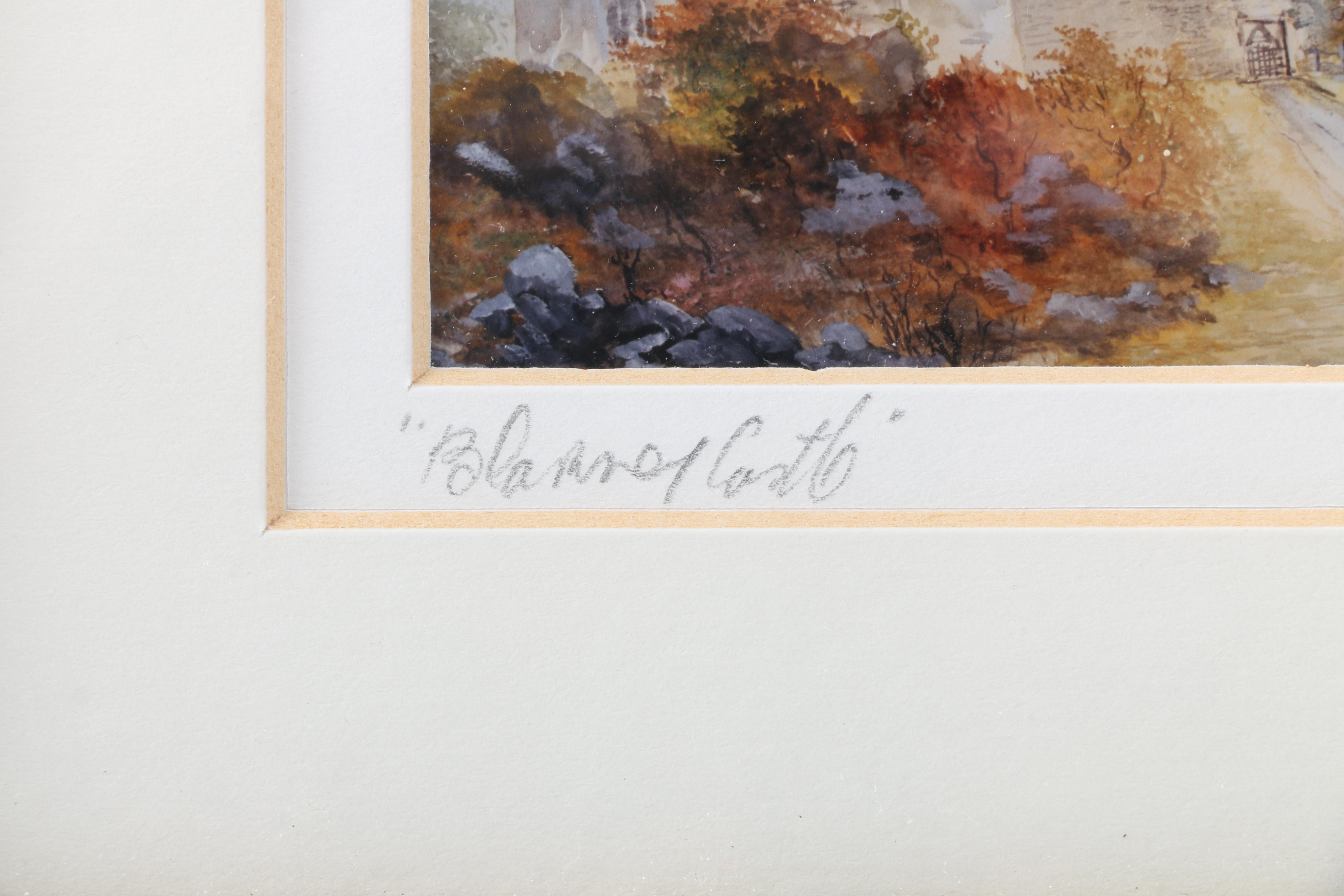 Digital Print After Michael F. Downes "Blarney Castle"