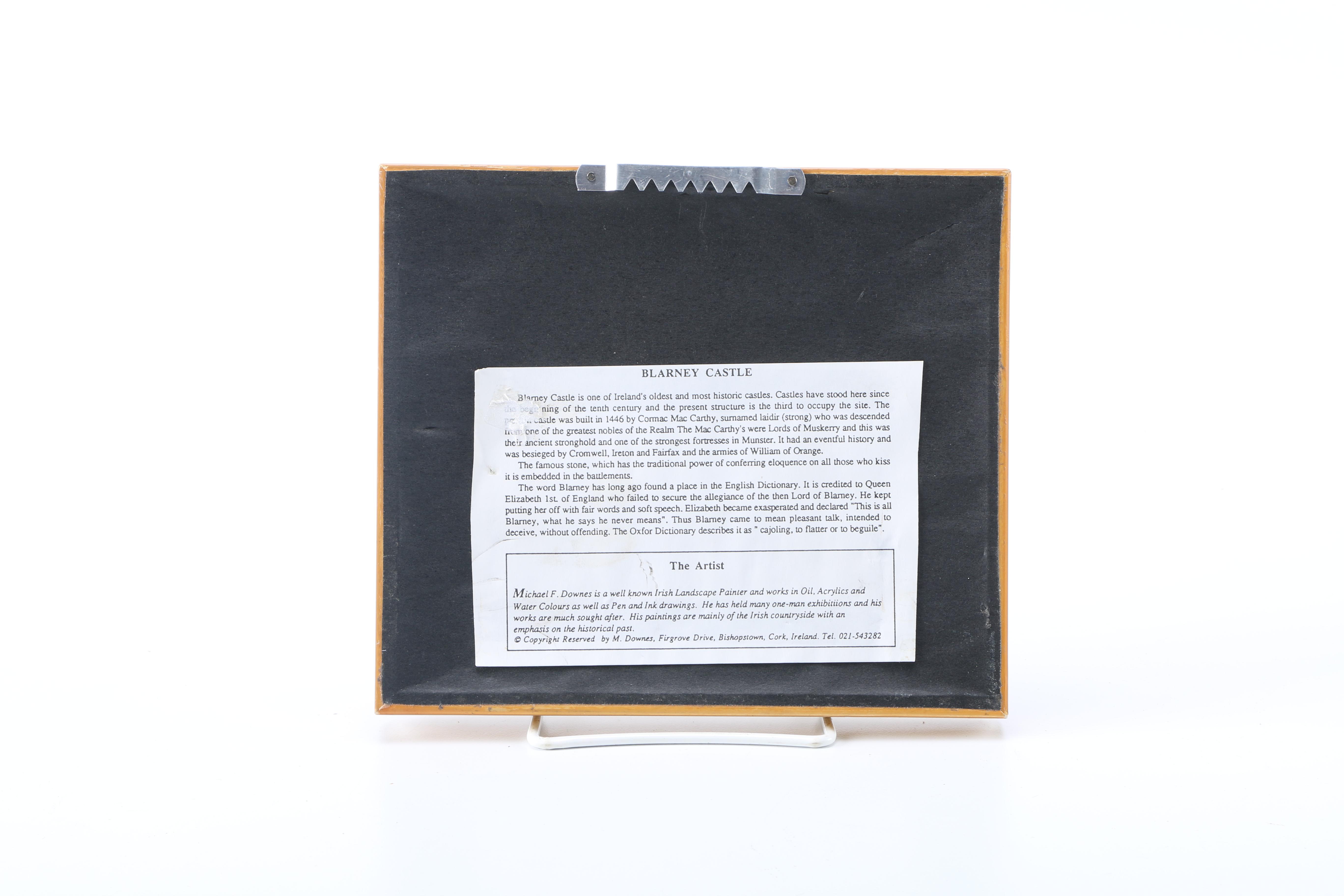 Digital Print After Michael F. Downes "Blarney Castle"