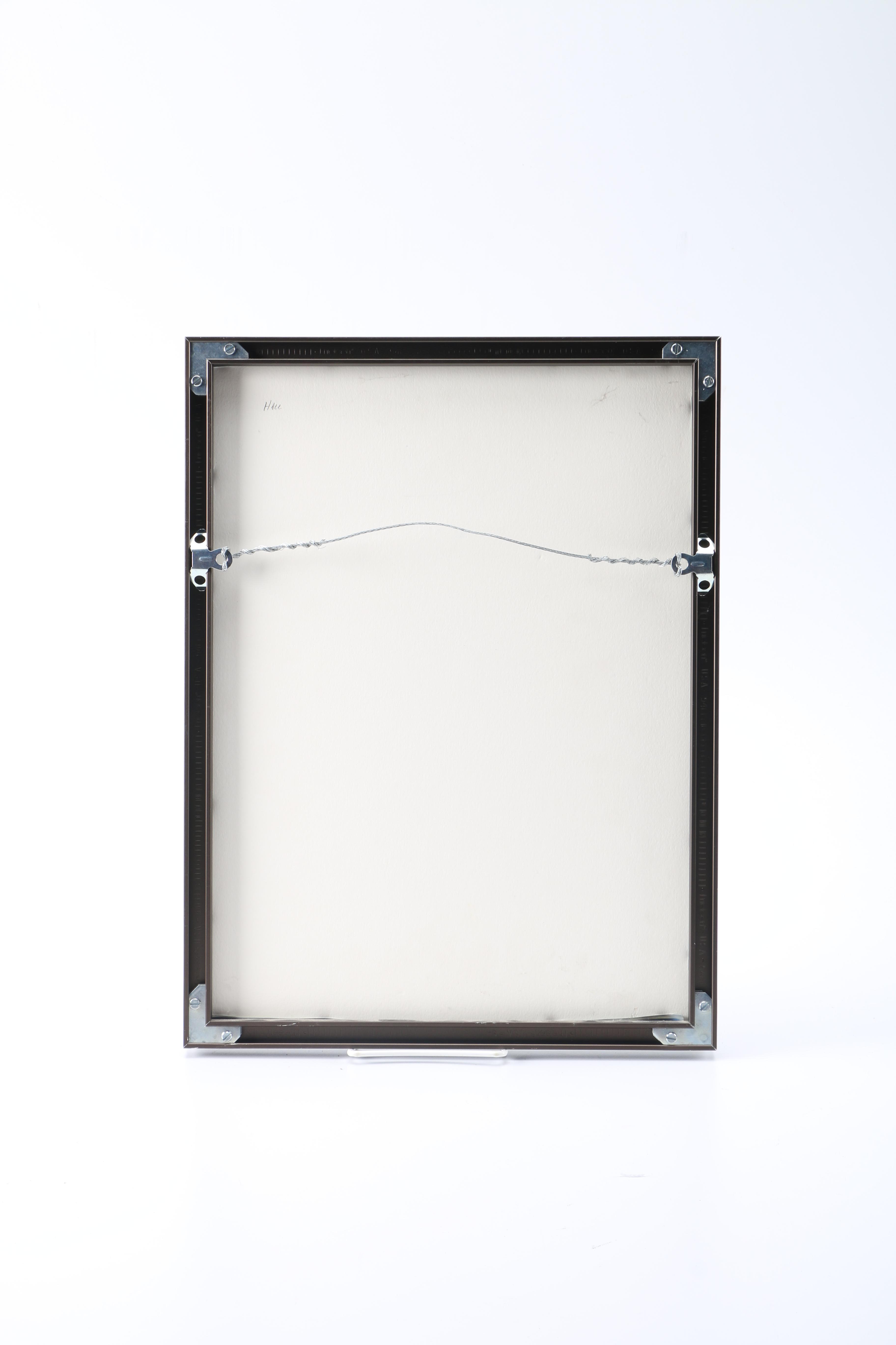 Framed Etching of Saint Basil's Cathedral