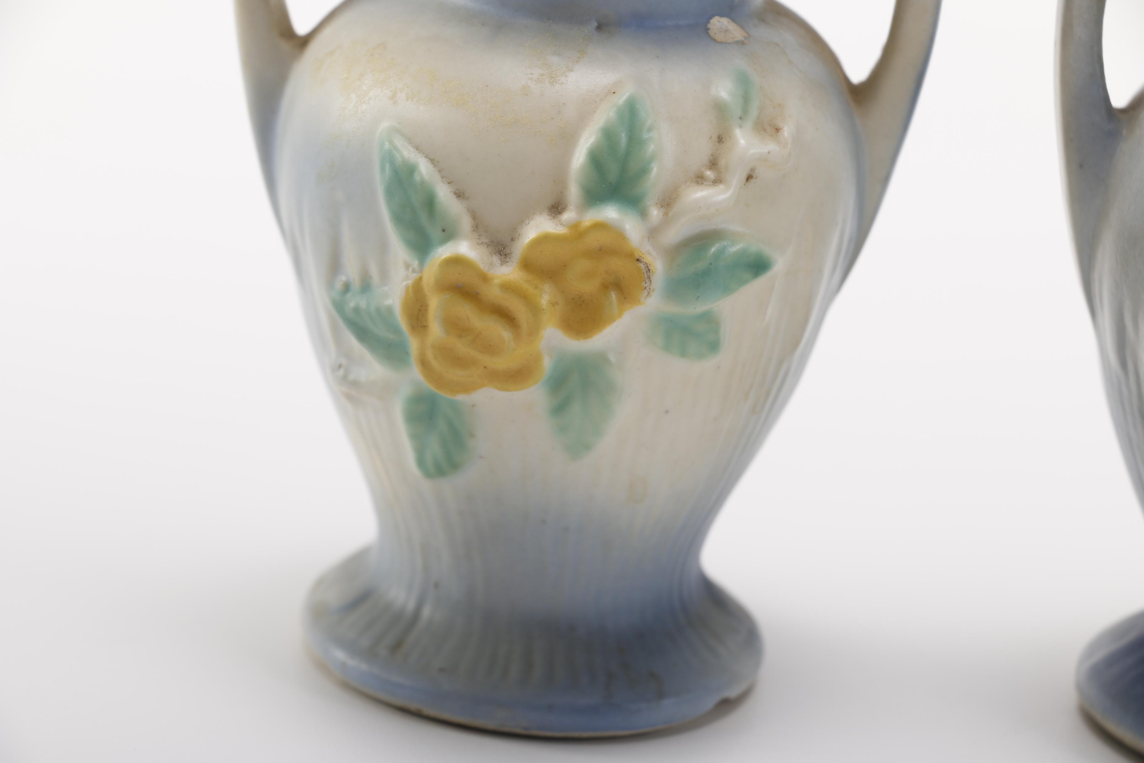 Set of Art Pottery Vases