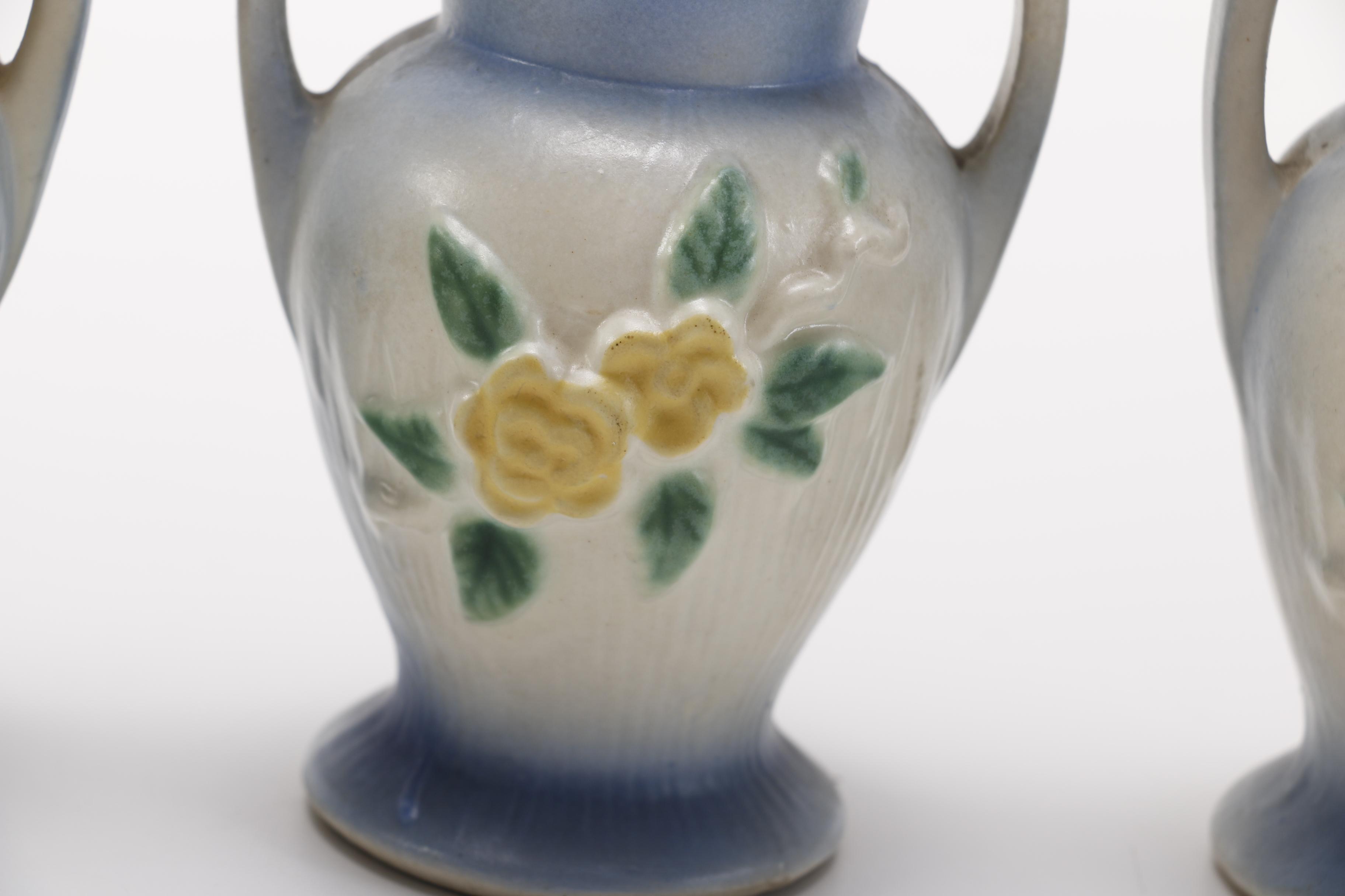 Set of Art Pottery Vases