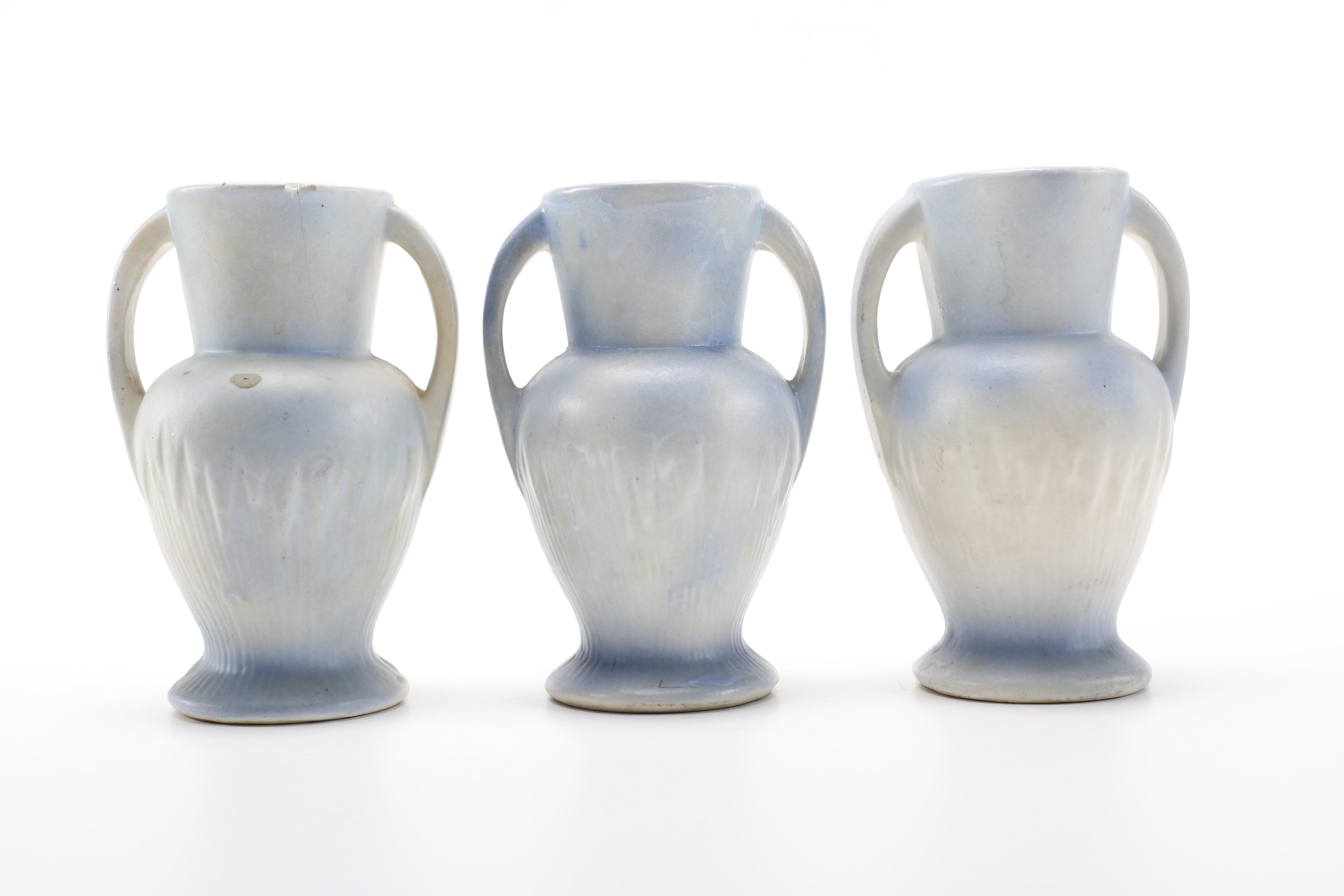 Set of Art Pottery Vases