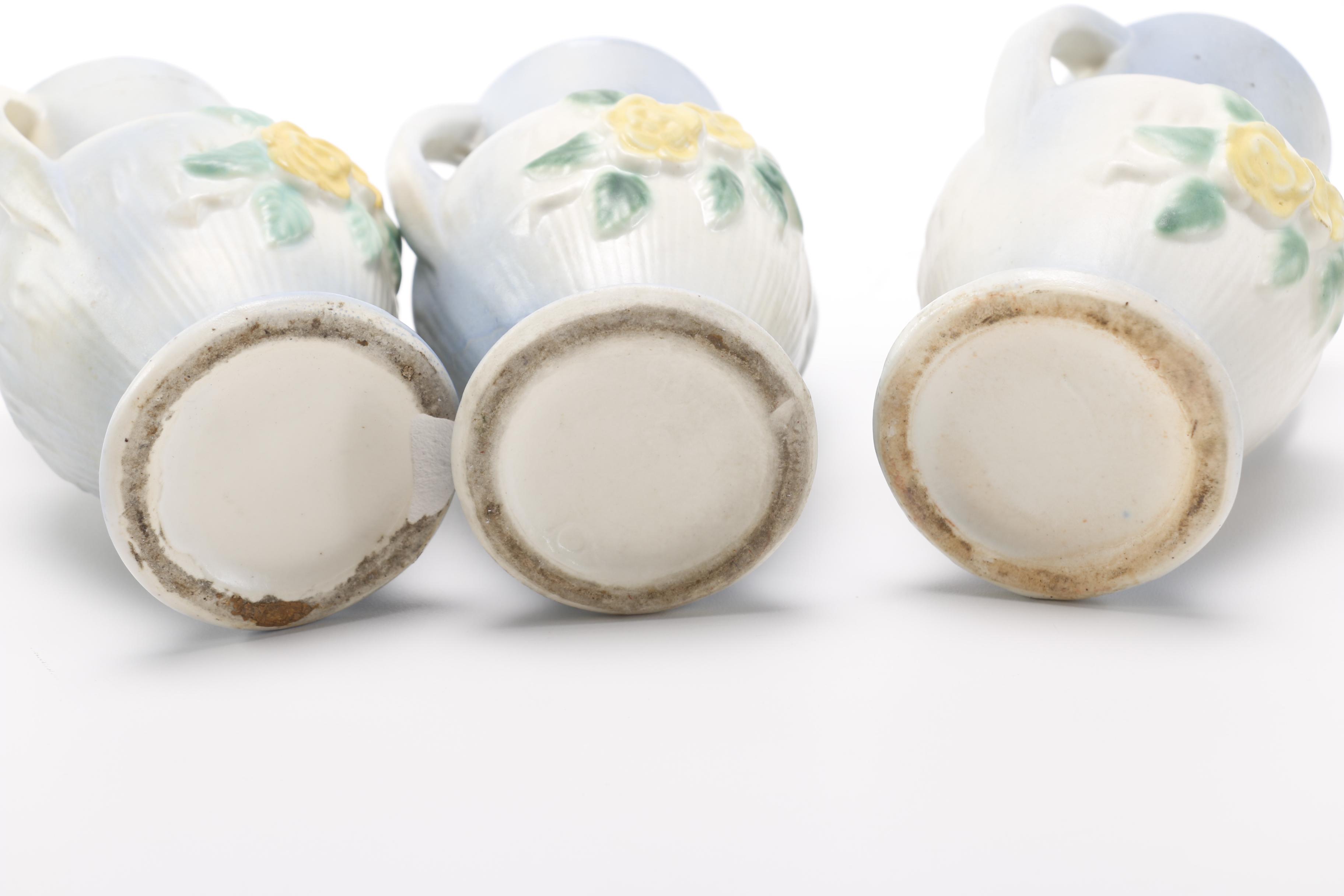 Set of Art Pottery Vases