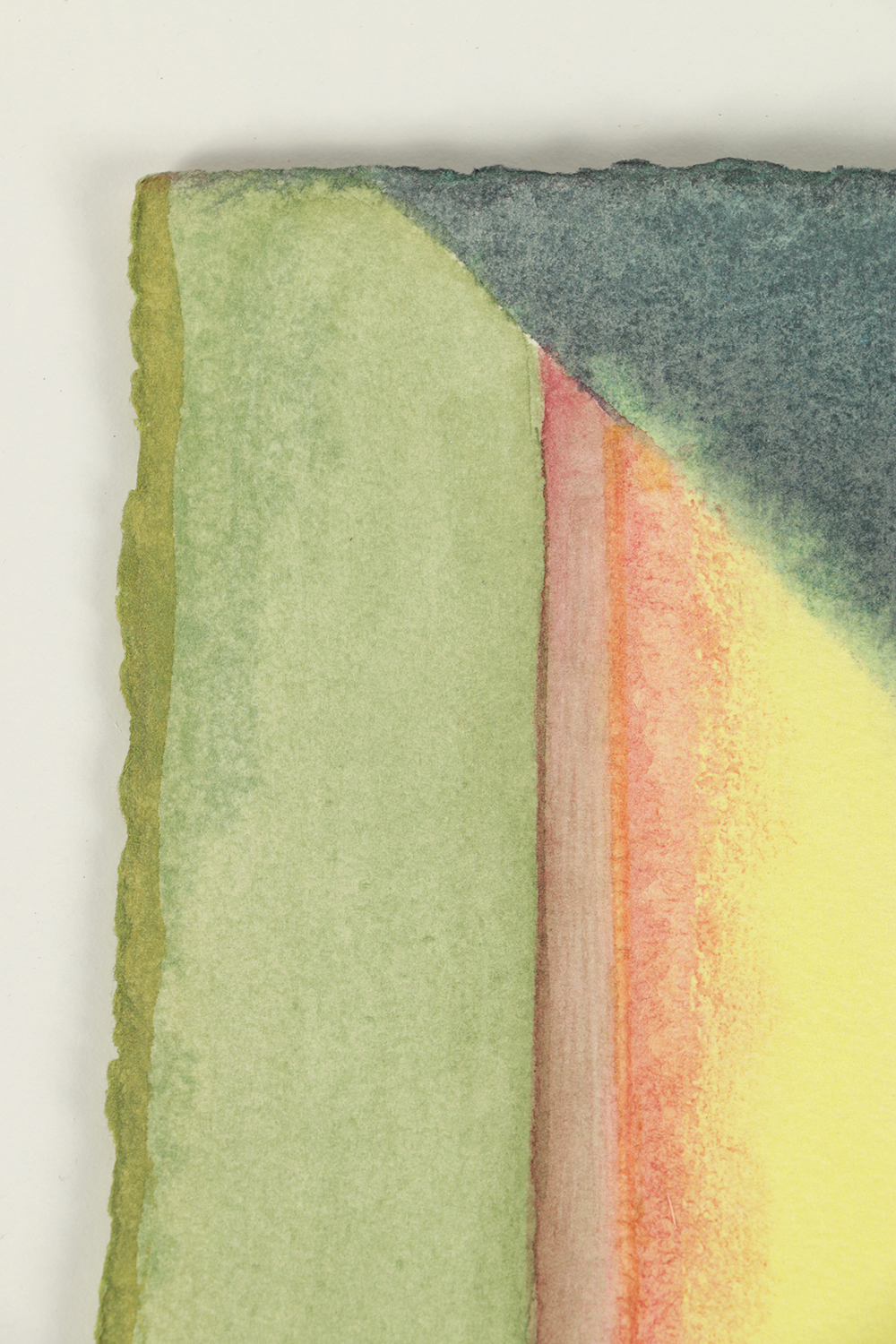 Beth Hertz Watercolor Painting on Paper "Grandma's Ugly Wallpaper"