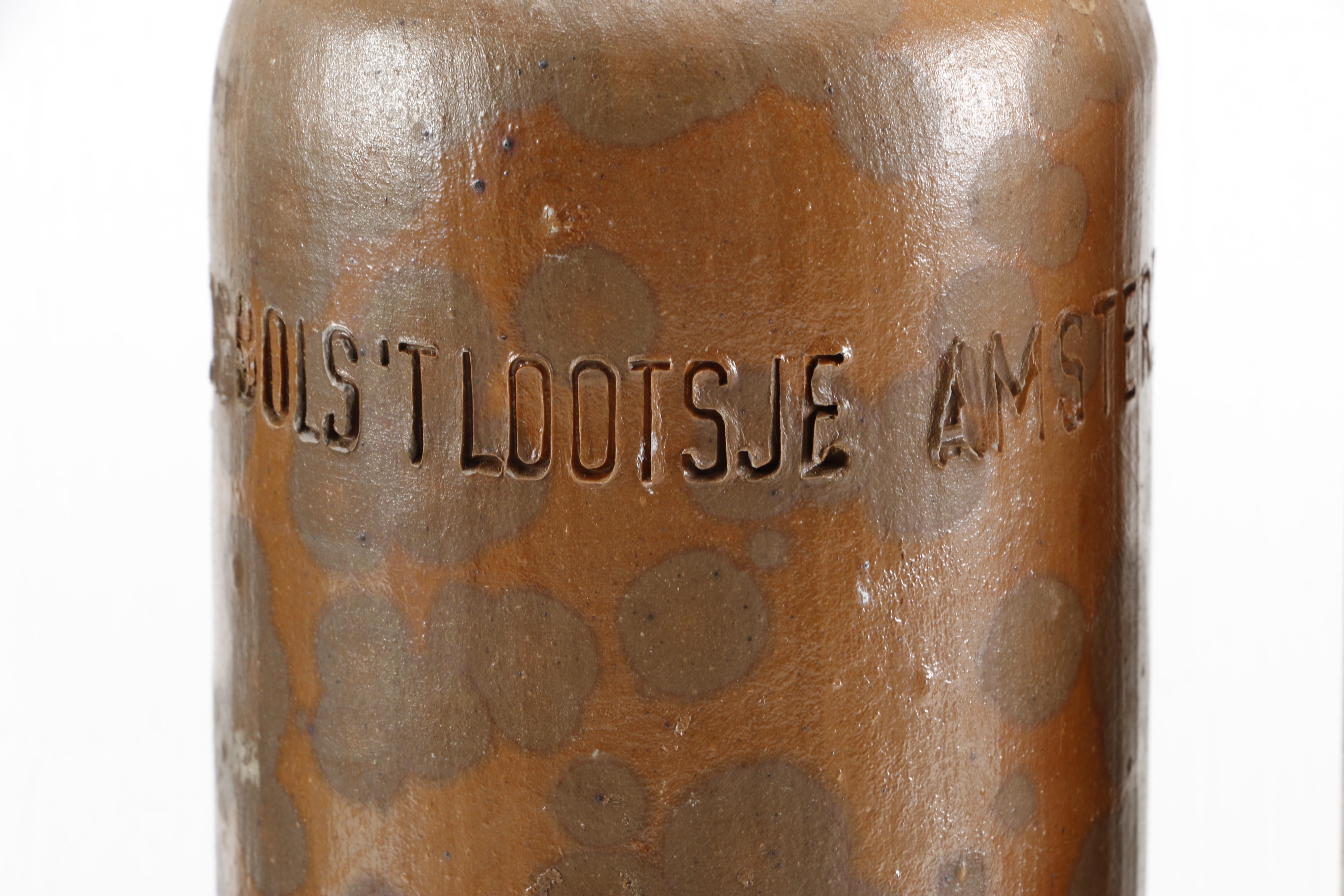 Collection of Vintage Stoneware Crocks Including Erven Lucas Bols