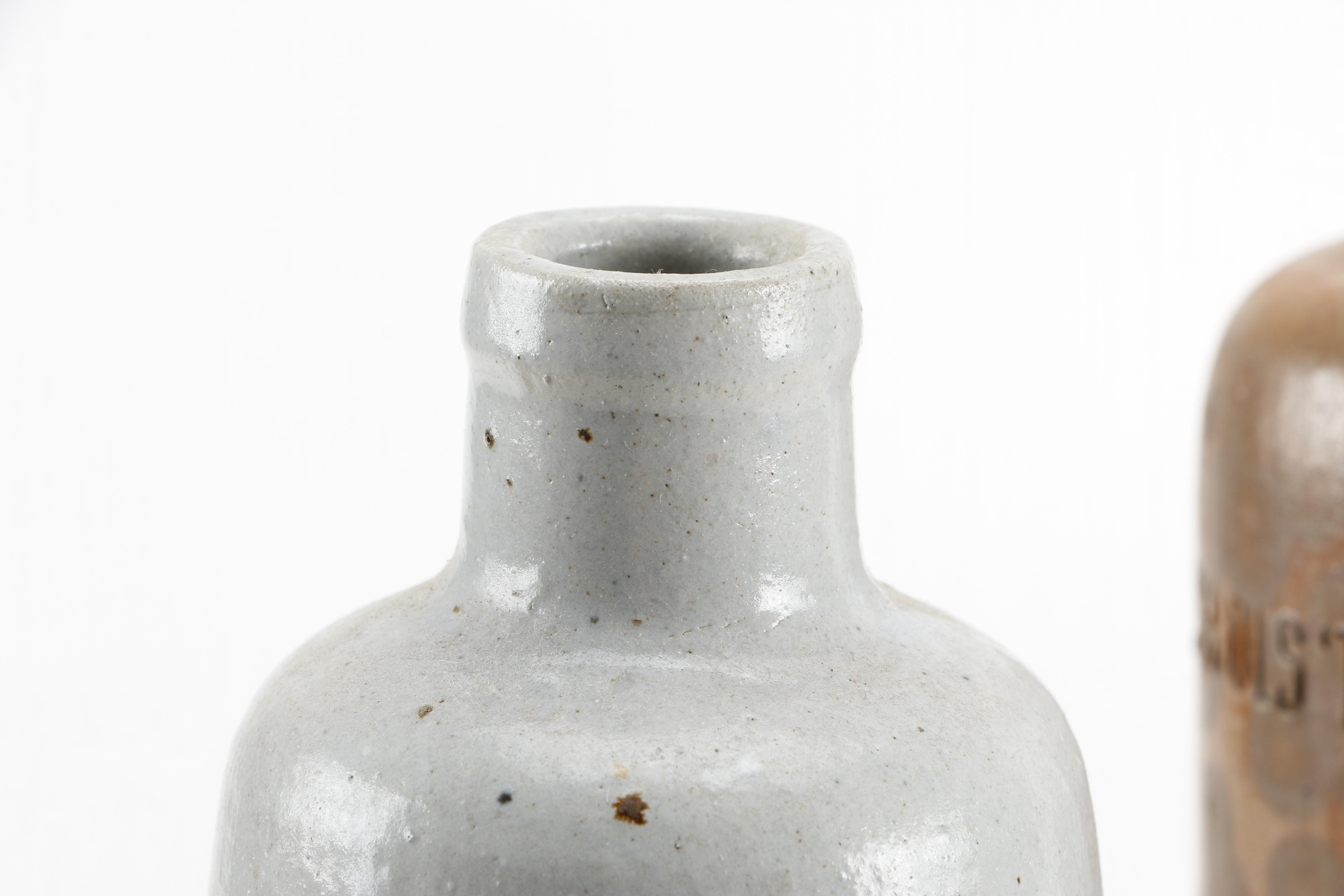 Collection of Vintage Stoneware Crocks Including Erven Lucas Bols