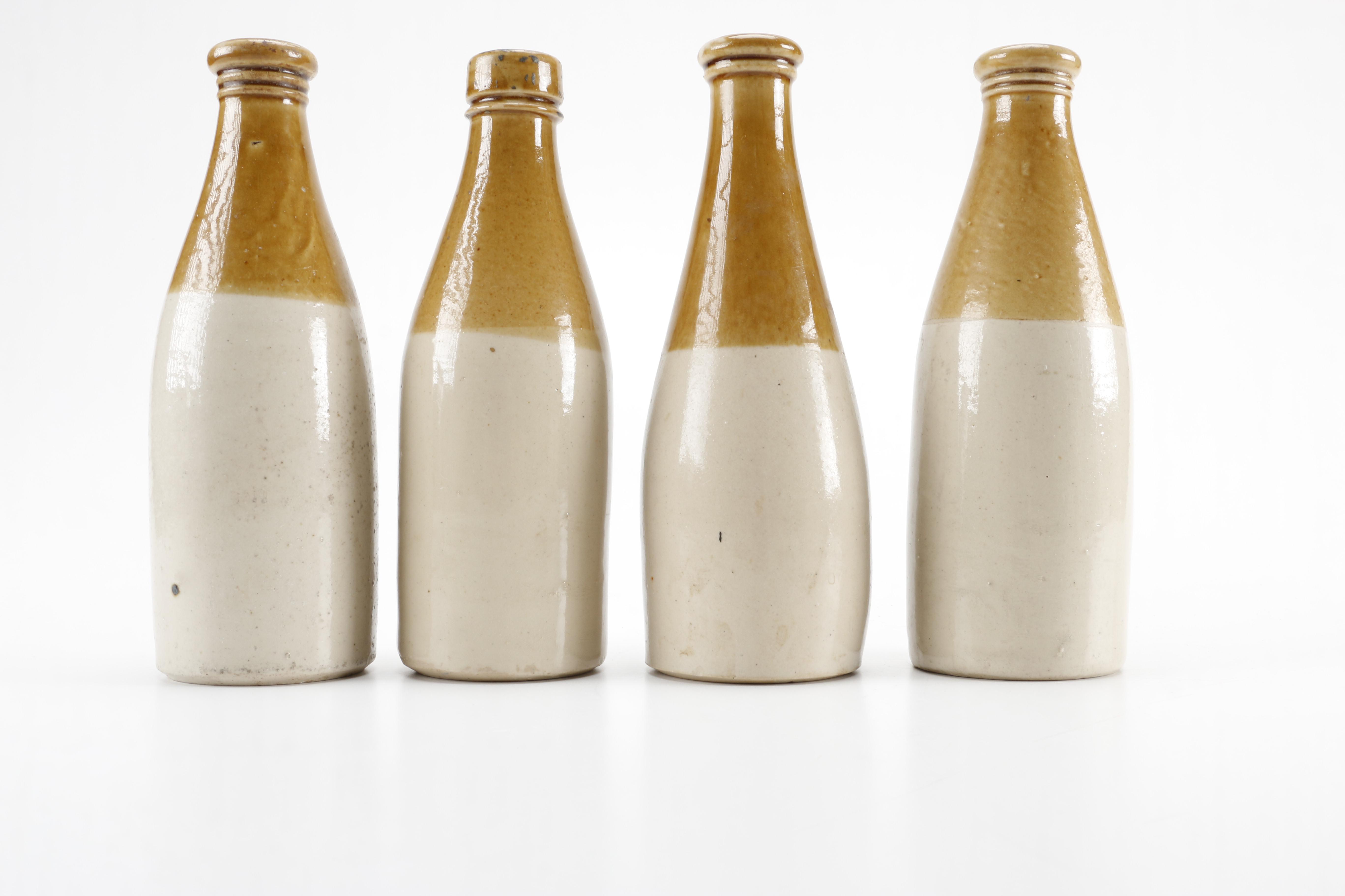 Collection of Vintage Stoneware Crocks Including Erven Lucas Bols