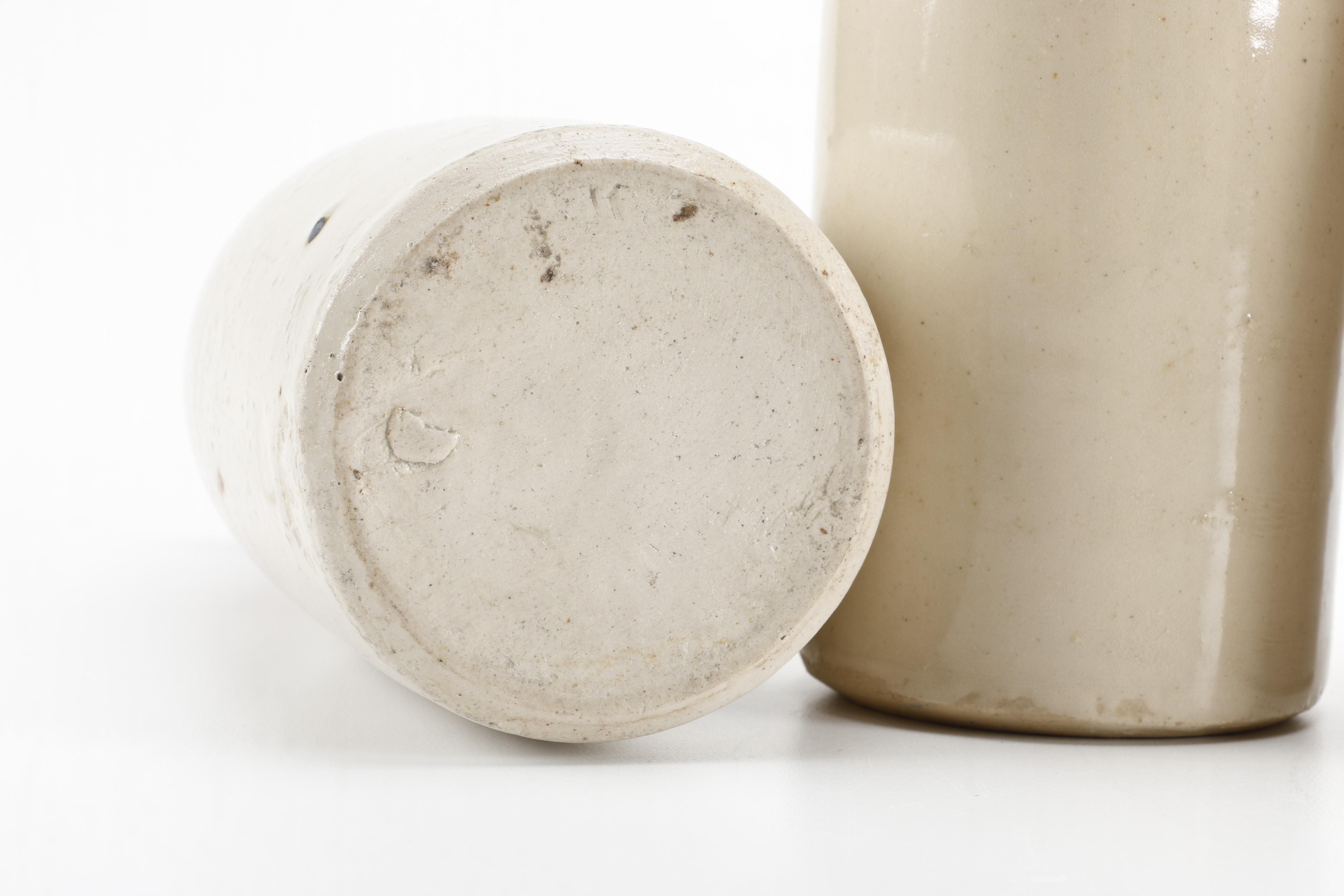 Collection of Vintage Stoneware Crocks Including Erven Lucas Bols