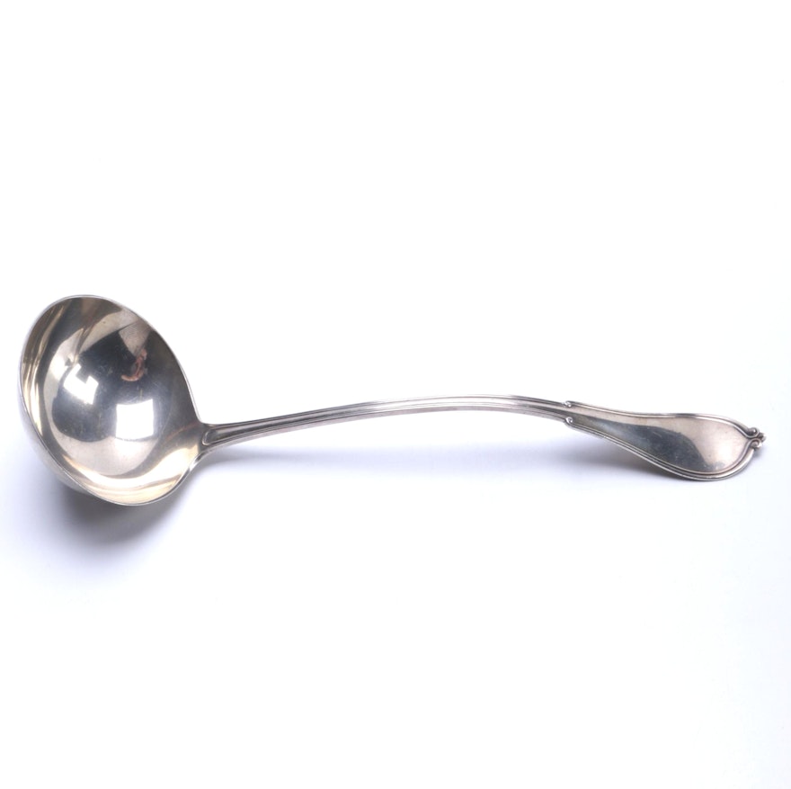 Crosby, Hunnewell & Morse Coin Silver Ladle