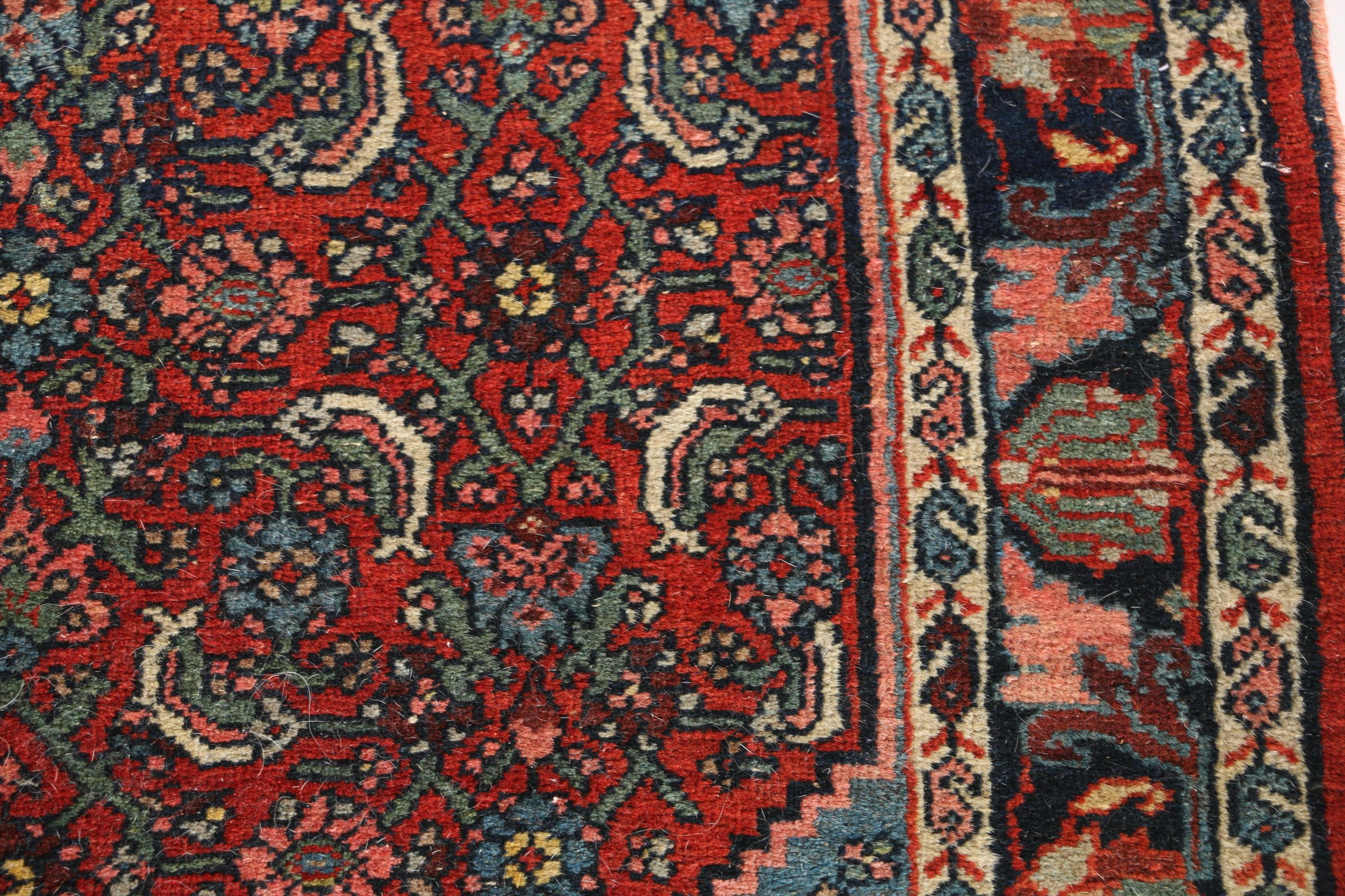 Semi-Antique Hand-Knotted Northwest Persian Area Rug
