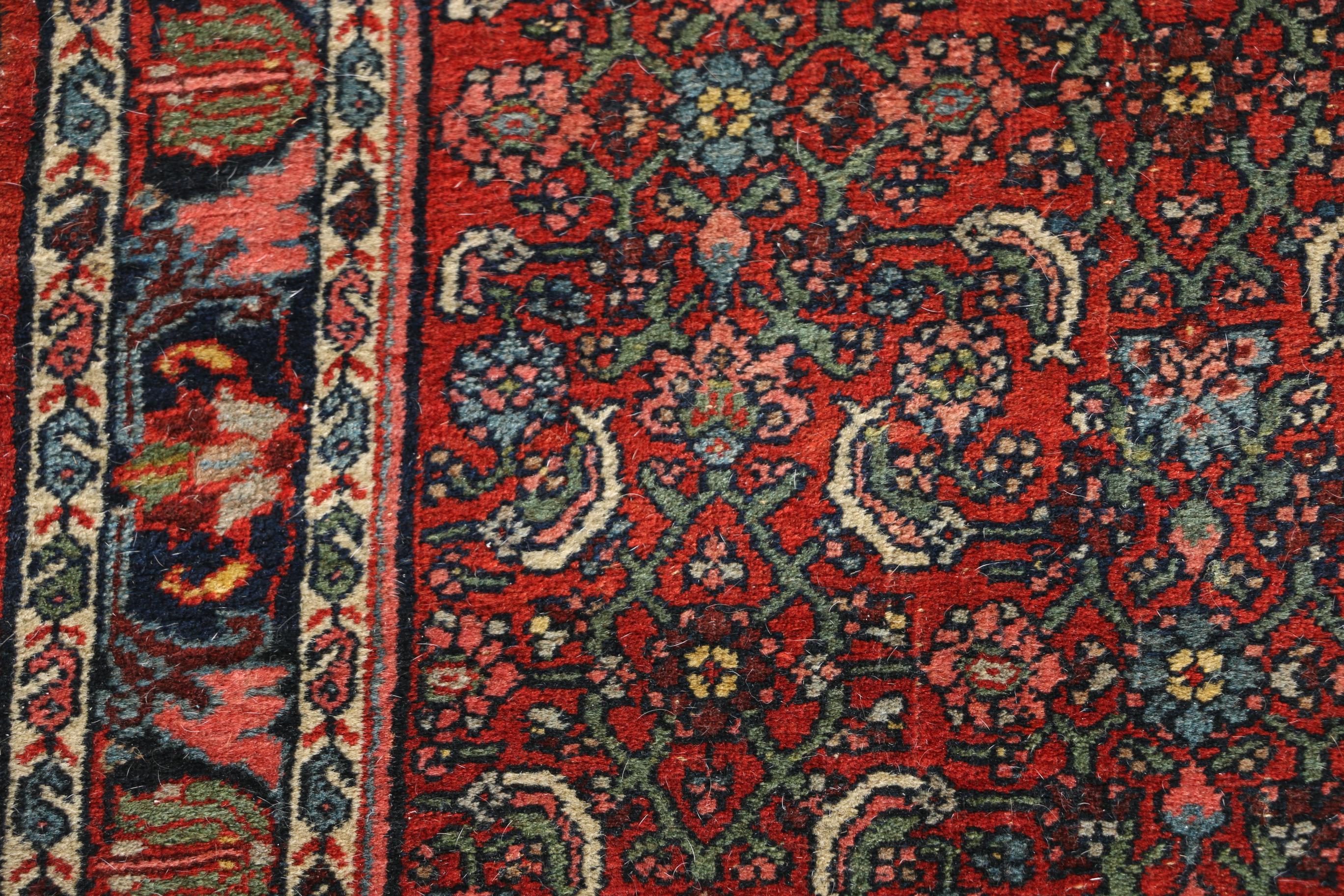 Semi-Antique Hand-Knotted Northwest Persian Area Rug