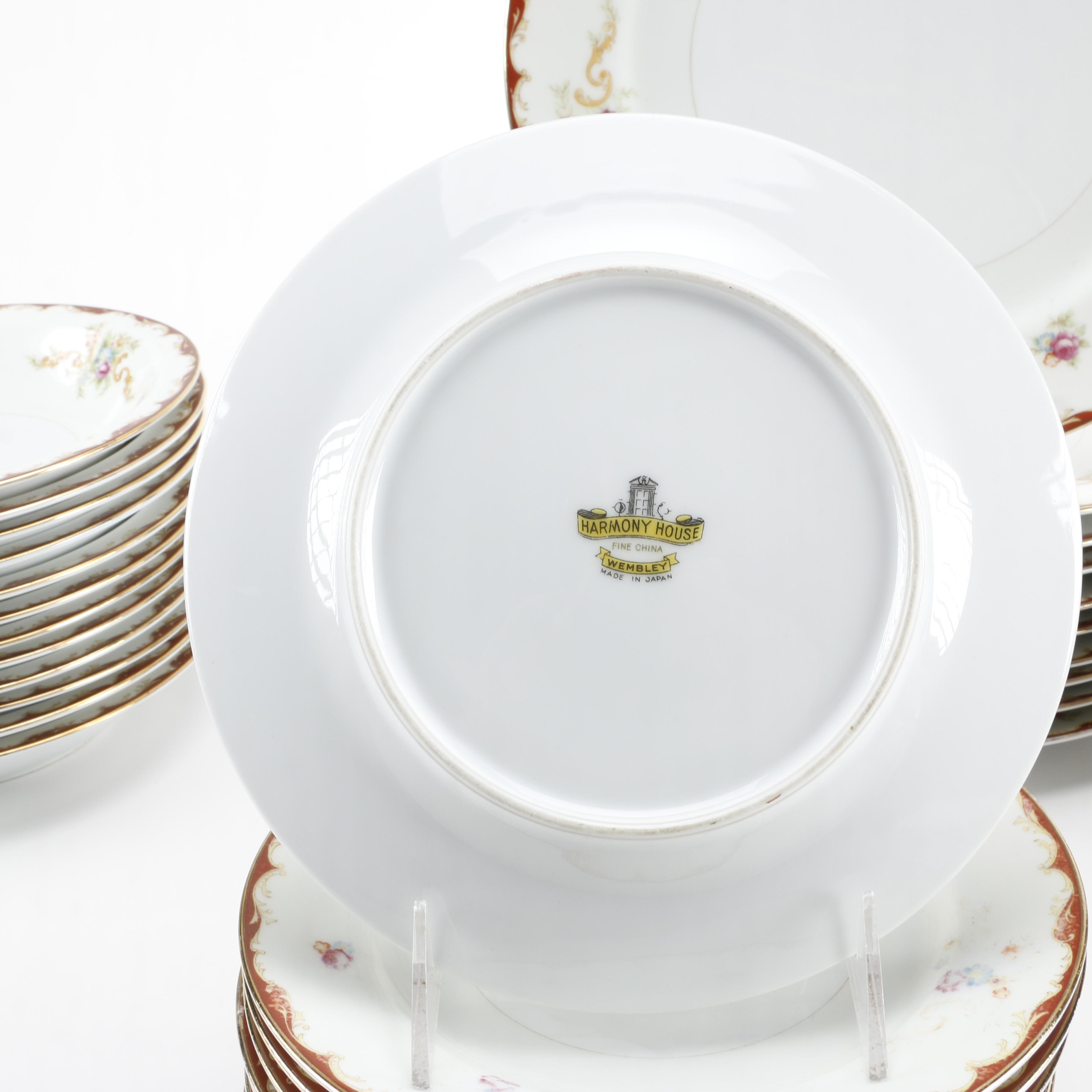 Harmony House "Wembley" China Set