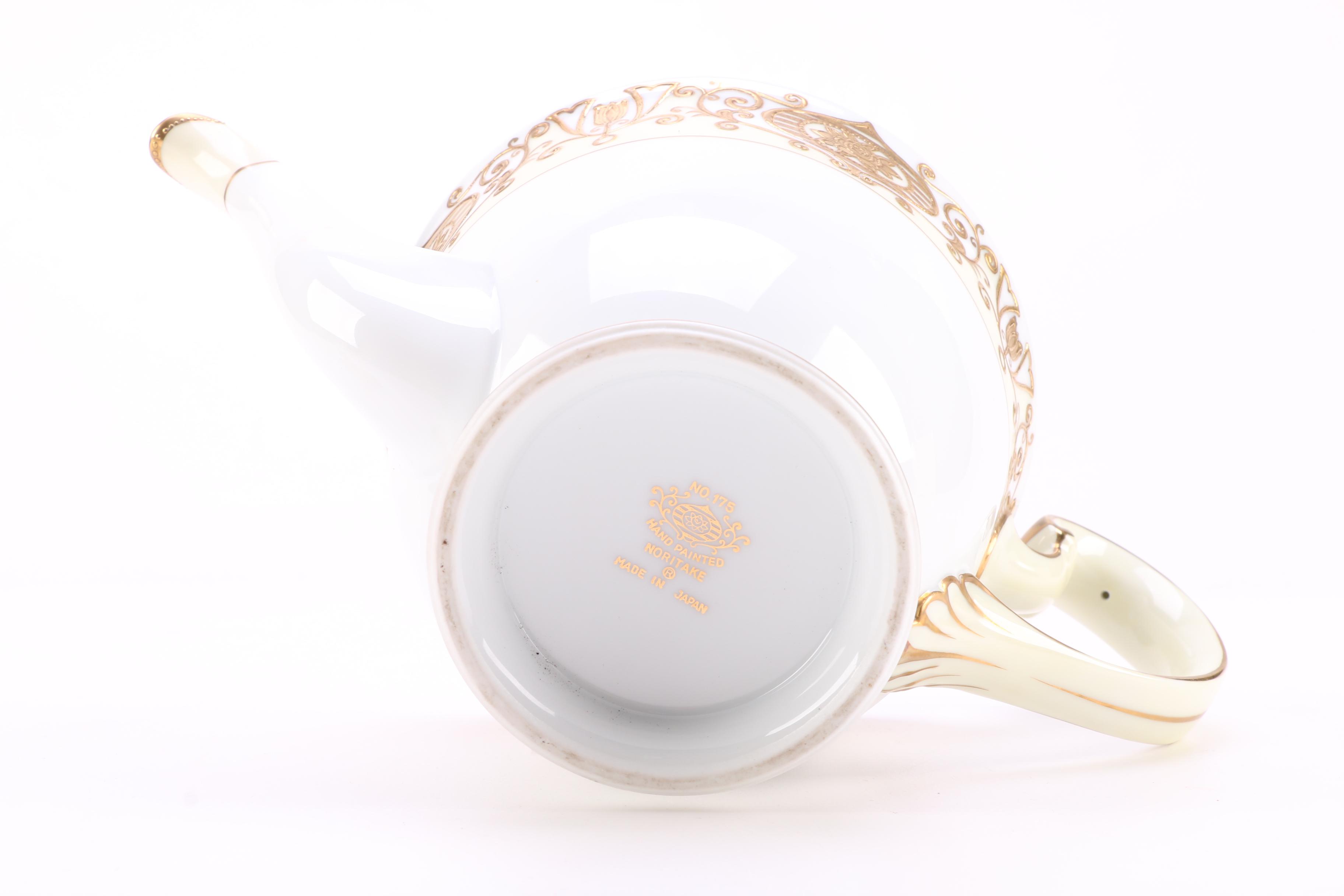 Noritake "No. 175" Porcelain Teapot