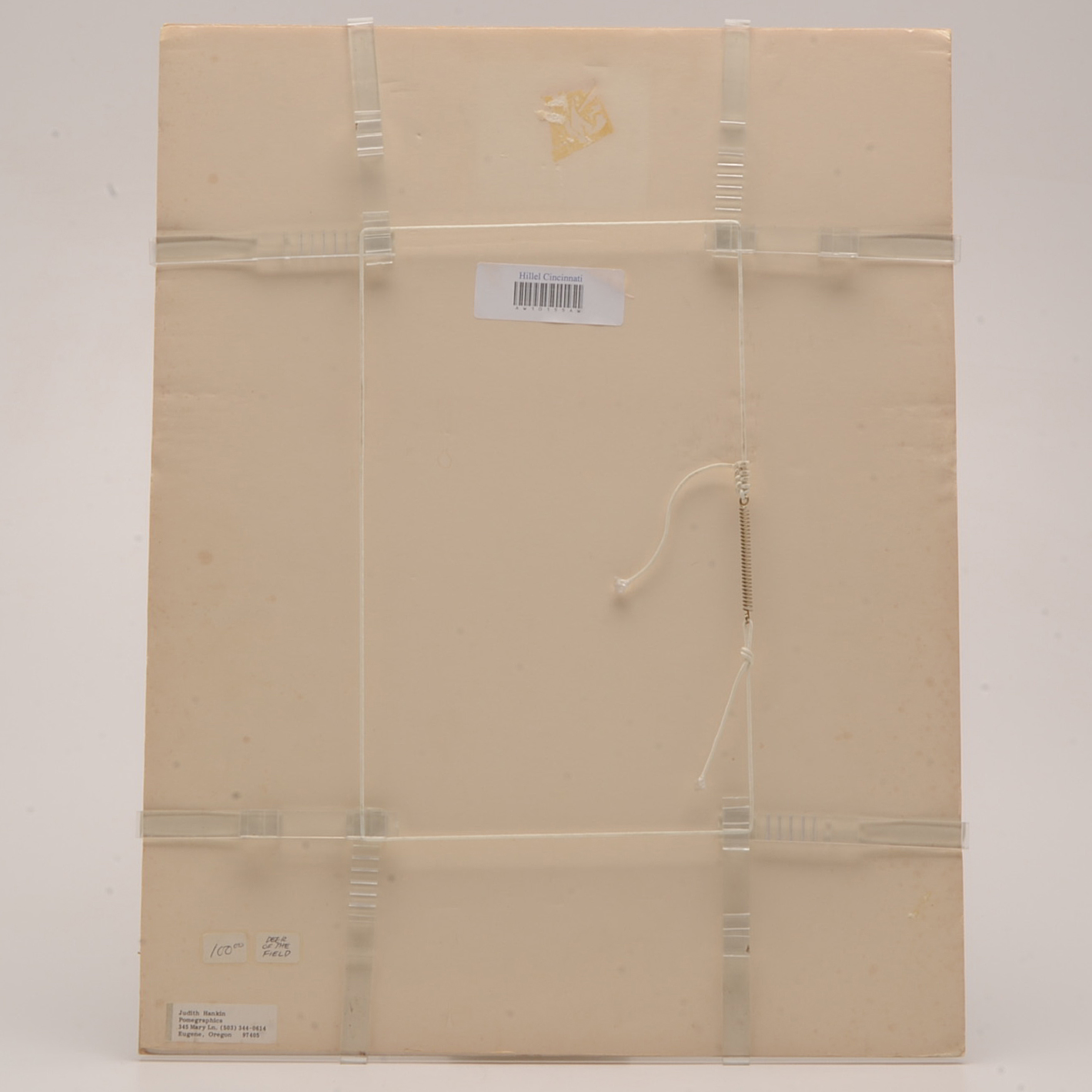 Judith Hankin 1988 Paper Cutout "Deer of the Field"