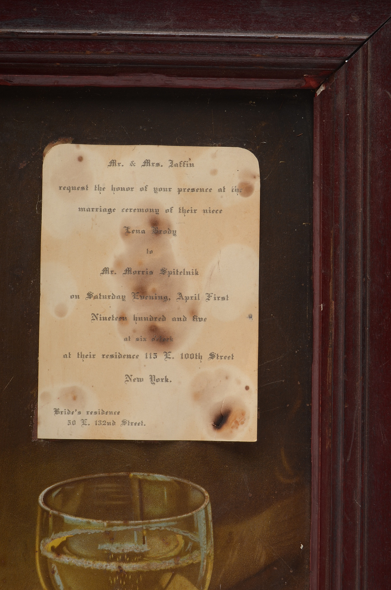 Antique 1905 Chromolithograph Advertisement on Metal