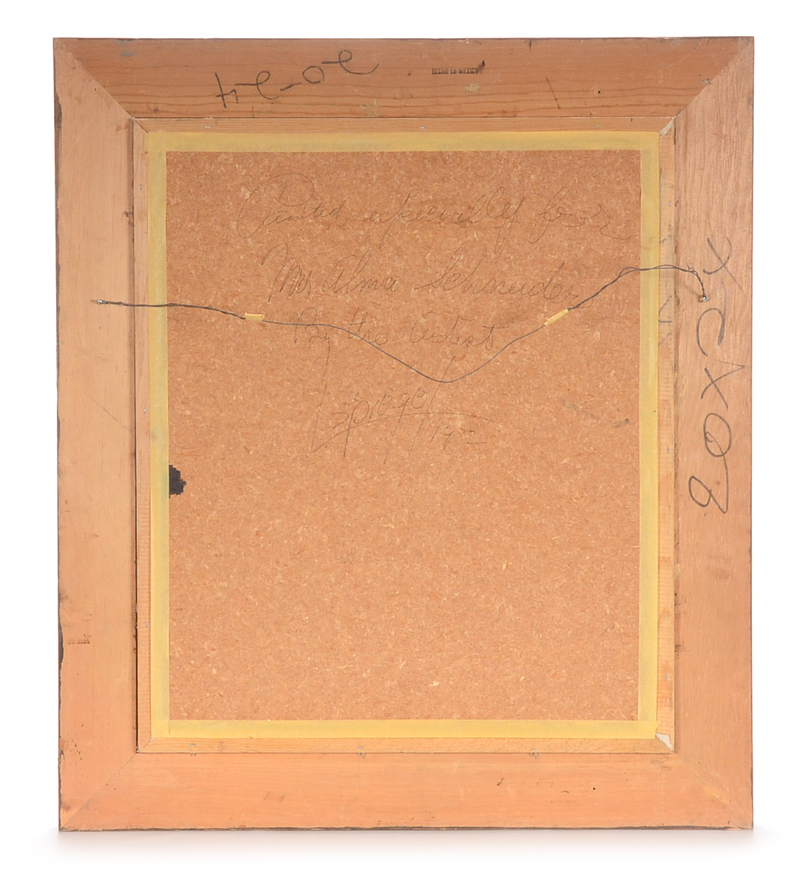 Louis Spiegel Original 1972 Oil on Board Impasto Still Life