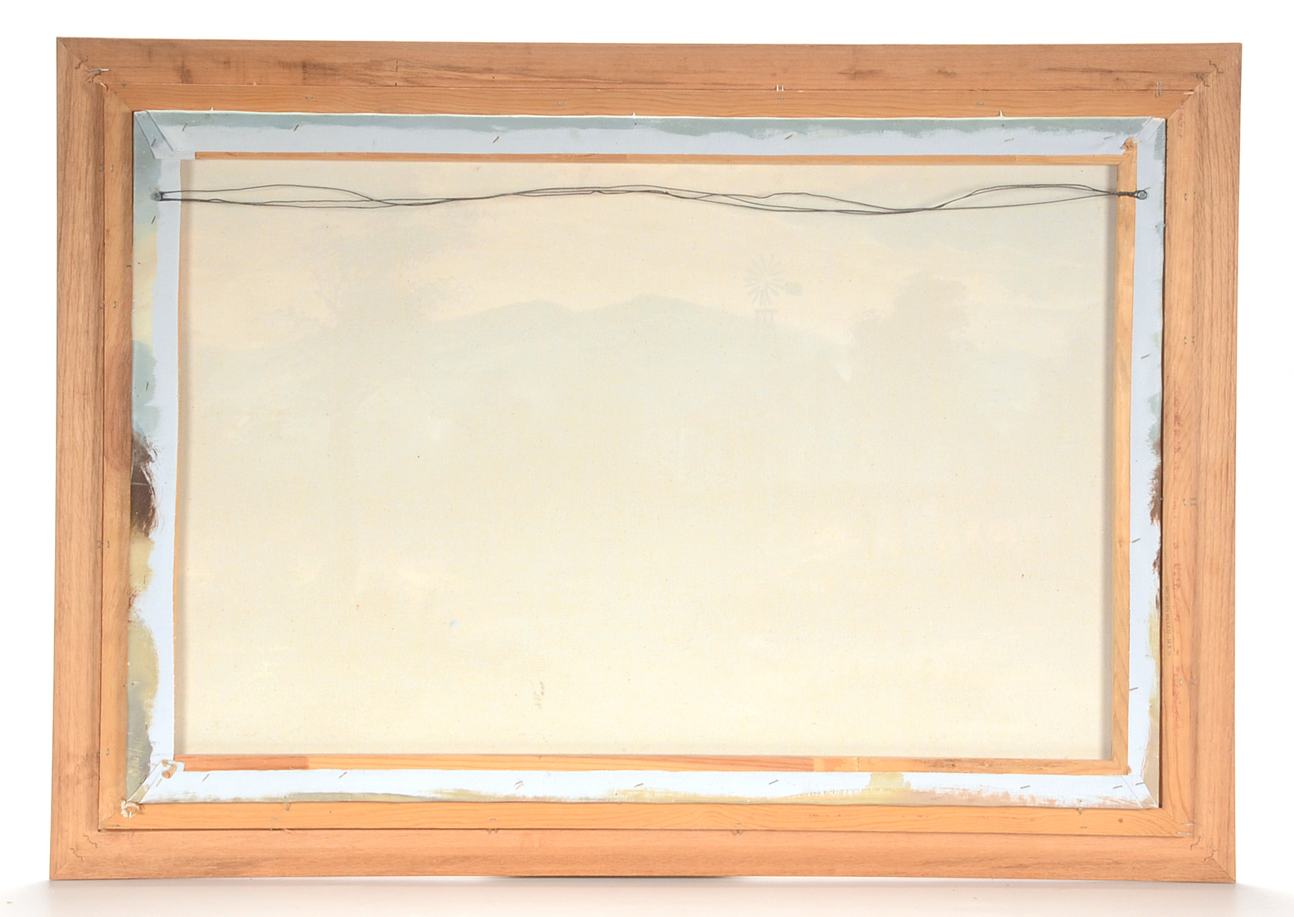 T. Wilmer Original Acrylic Coastal Landscape on Canvas