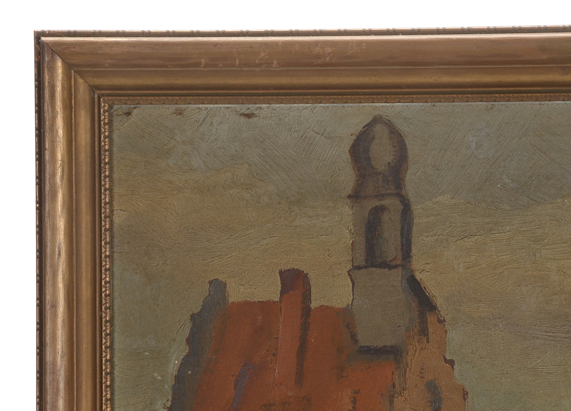 Oil Copy Painting on Board after Morley Hicks