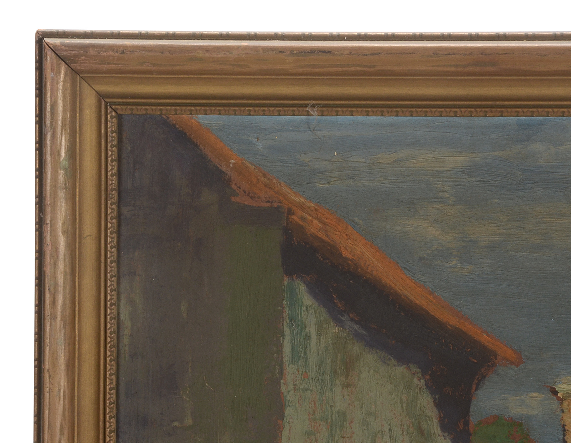 Oil Copy Painting on Board after Morley Hicks