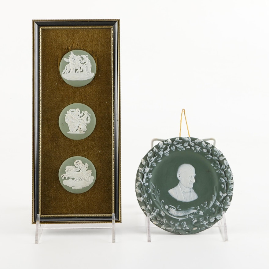 Wedgwood Jasperware Framed Medallions