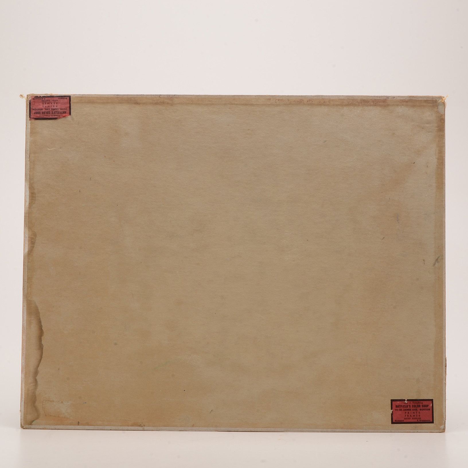 Michael Kelly Original 1939 Oil Coastal Scene on Canvas Board