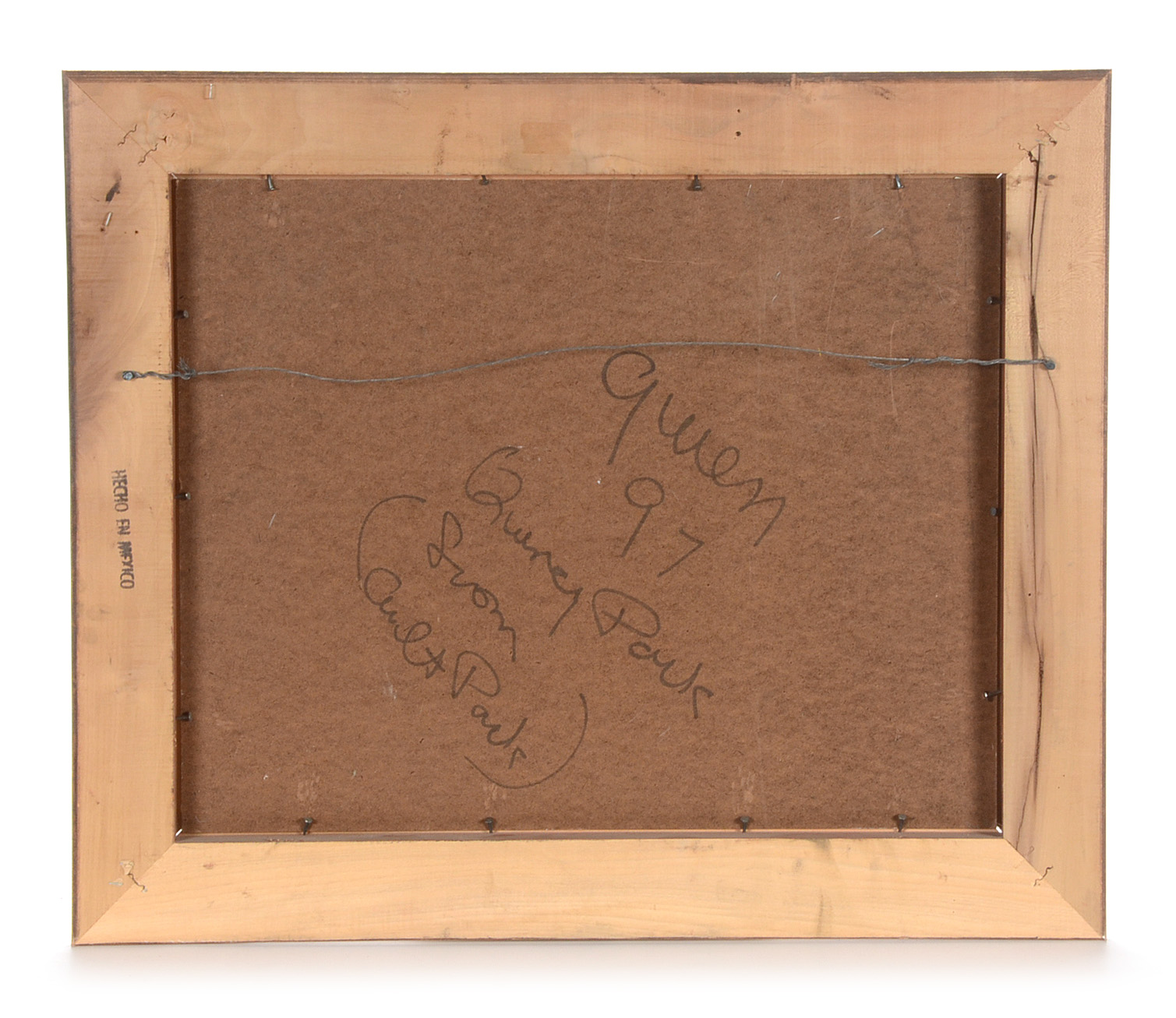 Original 1997 Oil on Masonite Signed Gwen "Ault Park"