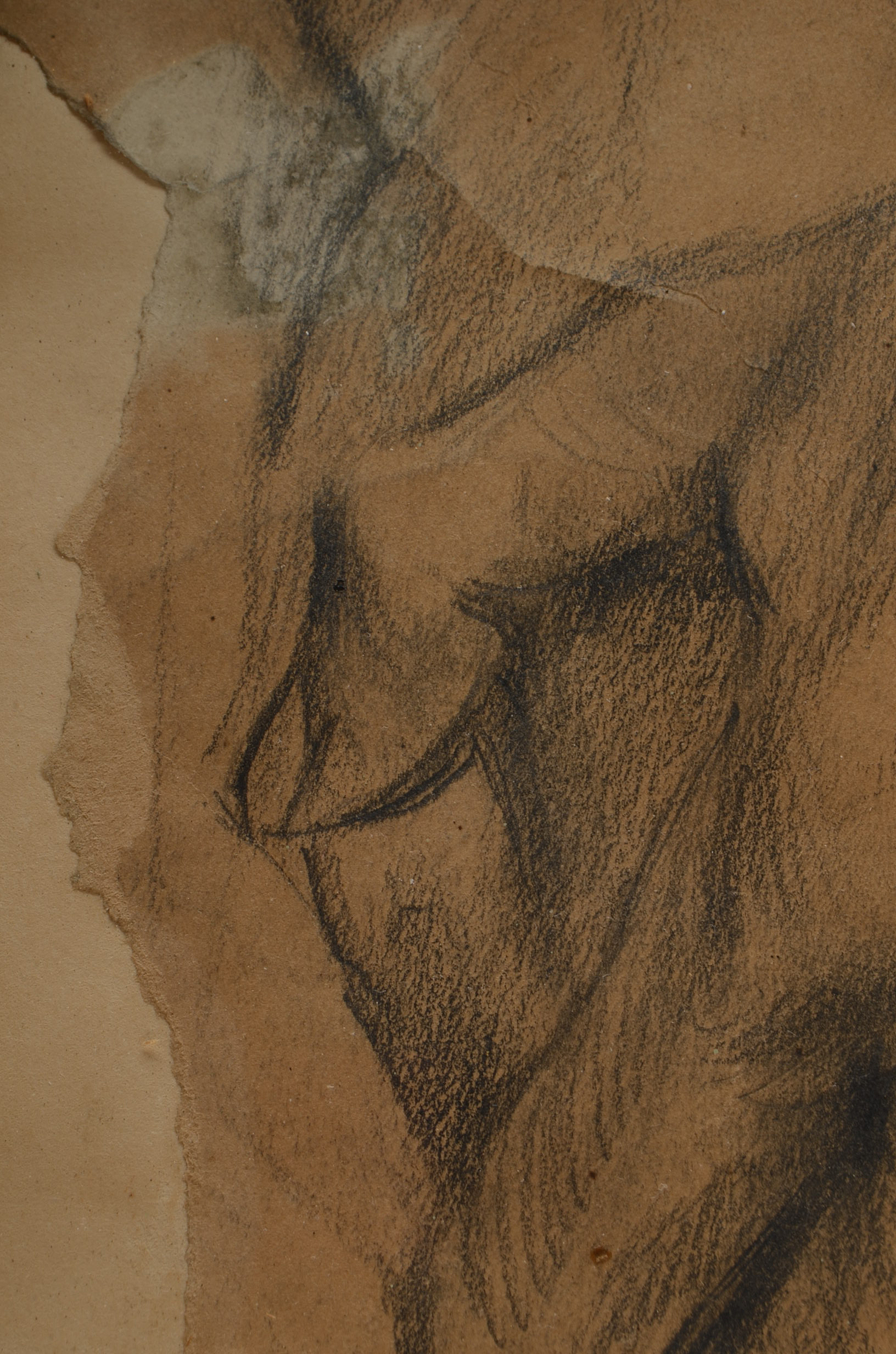 Anna Lord Original 1927 Graphite Hand Study Drawing on Paper