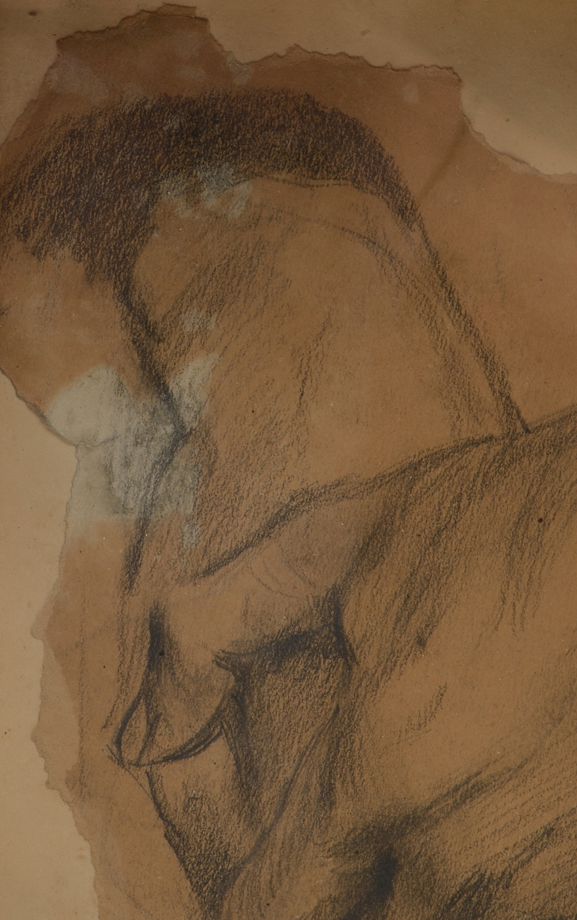 Anna Lord Original 1927 Graphite Hand Study Drawing on Paper