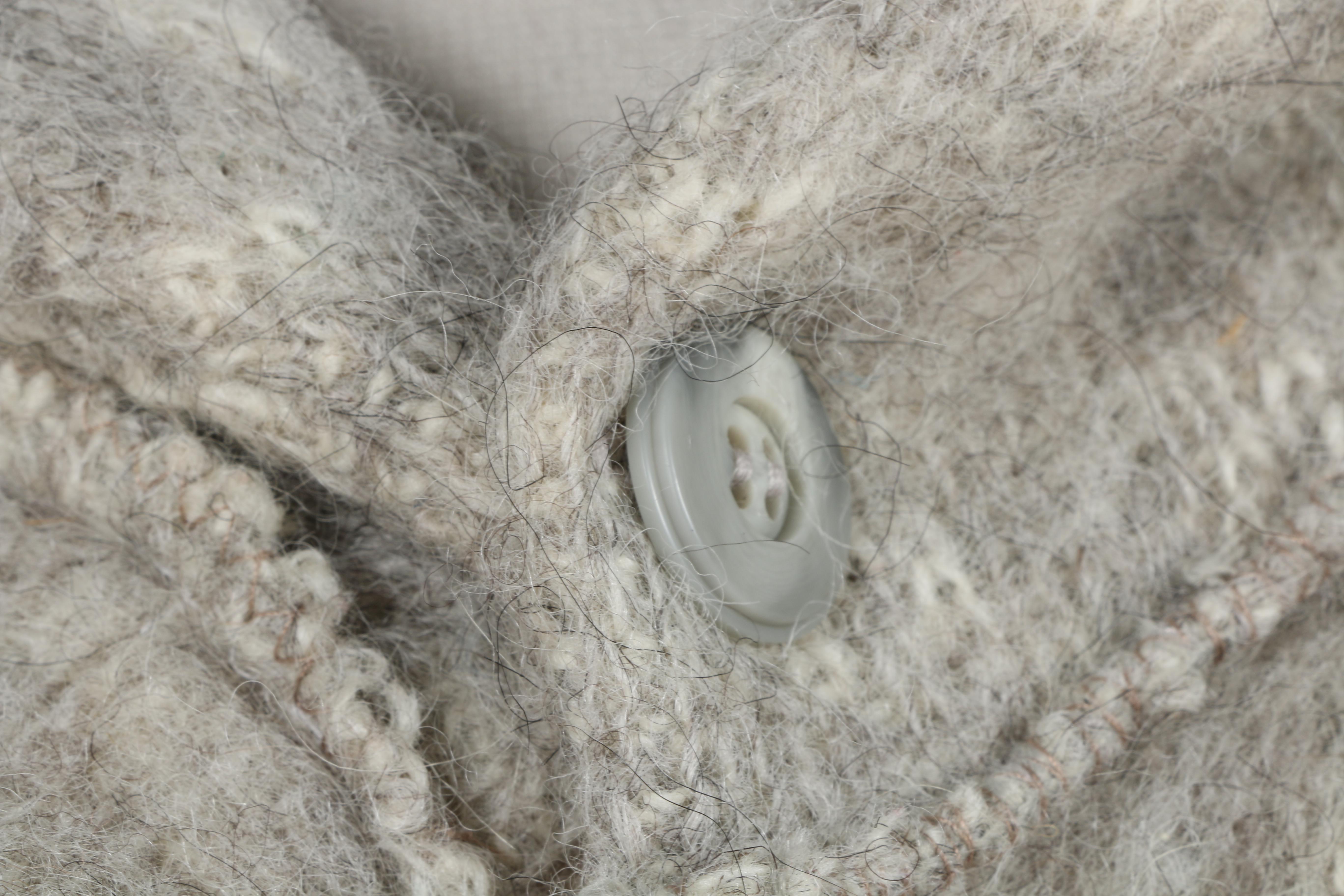 Icelandic Knit Wool Poncho