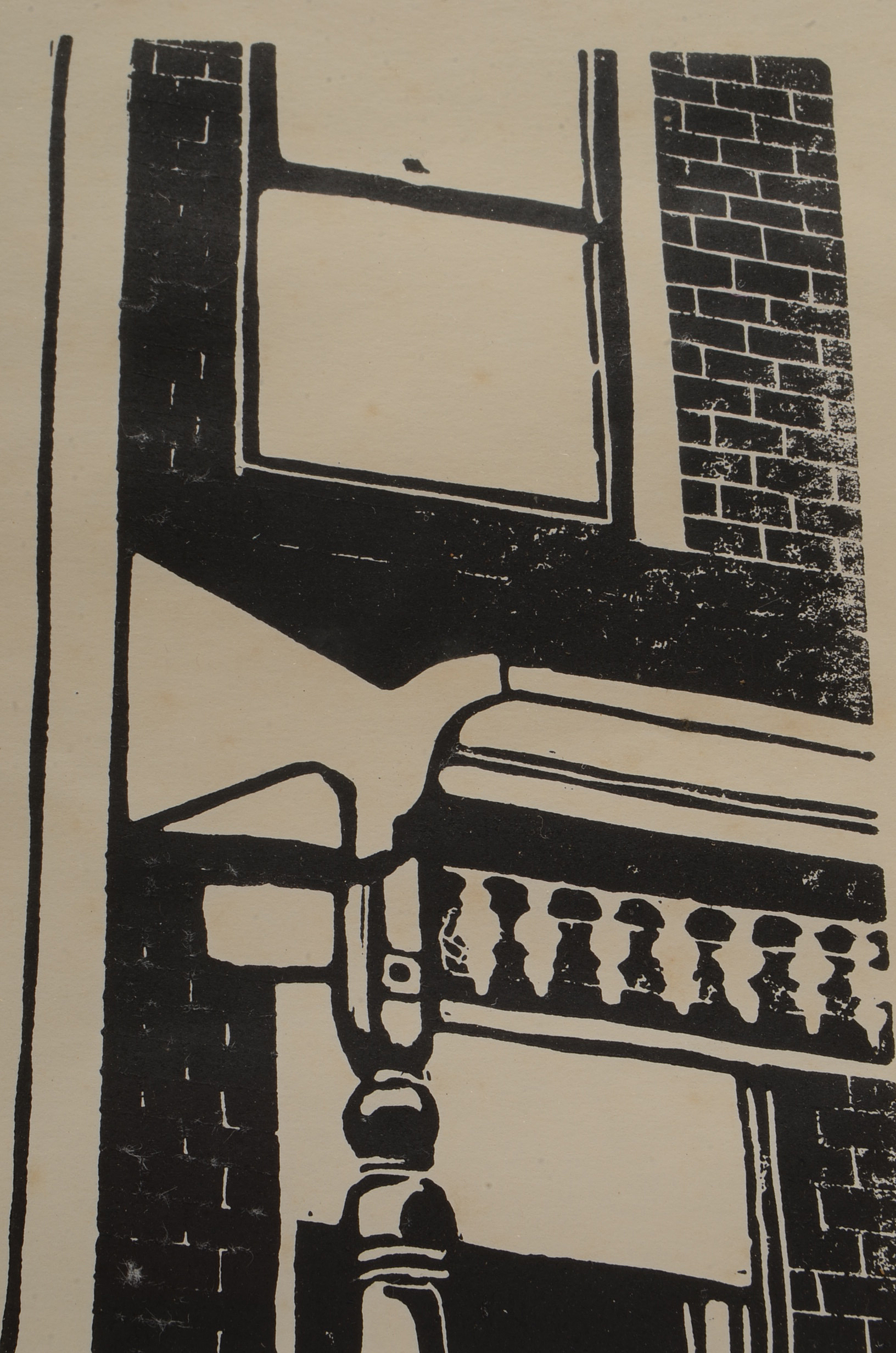 Signed Limited Edition Woodcut "971"