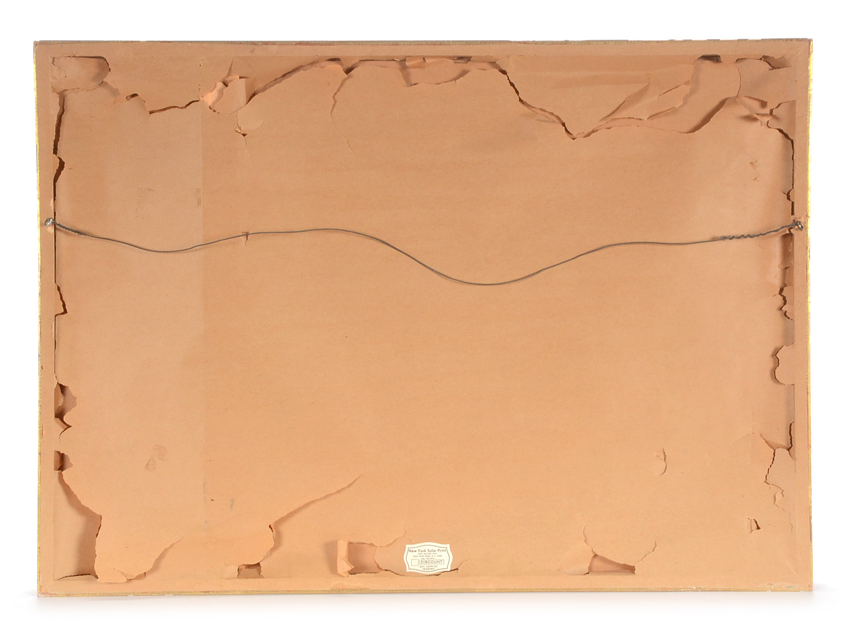 E. Goldbaum Original 1971 Hand-Dipped Floral Batik Tapestry