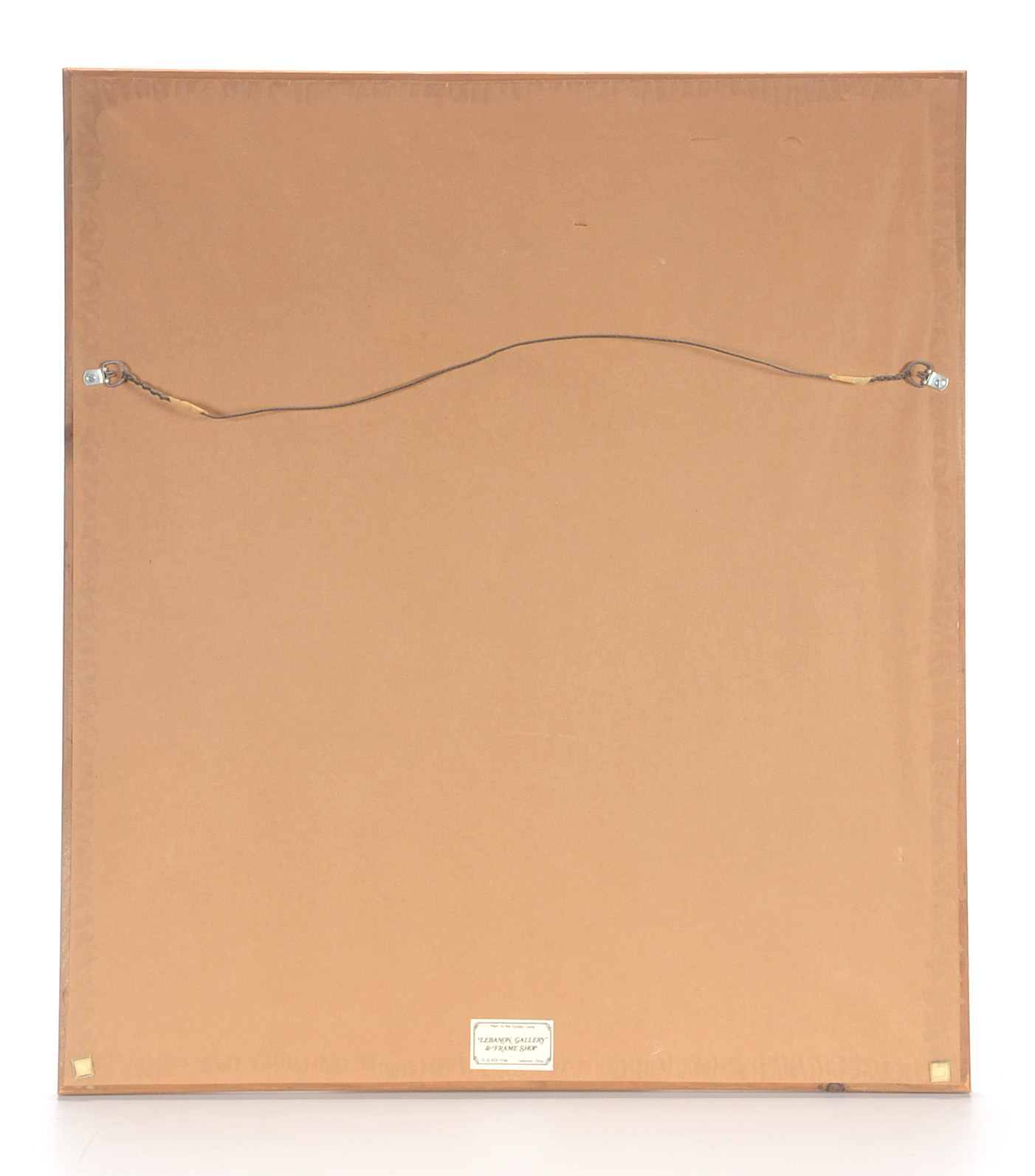 Lithographic Reproduction after L. Dunn Pen & Ink Portrait of Christ with Crown of Thorns